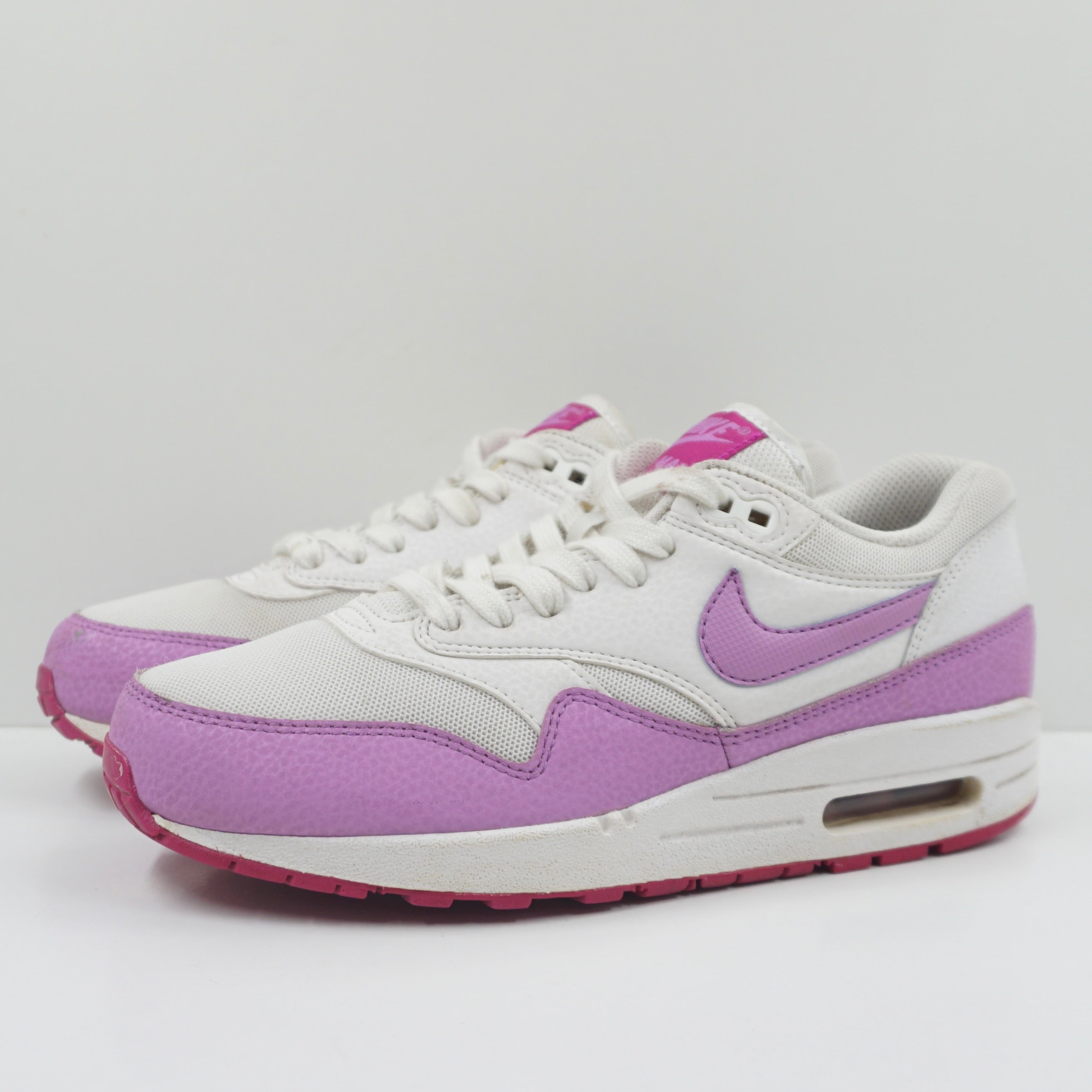 Nike Air Max 1 Essential White Fuchsia Glow (W)