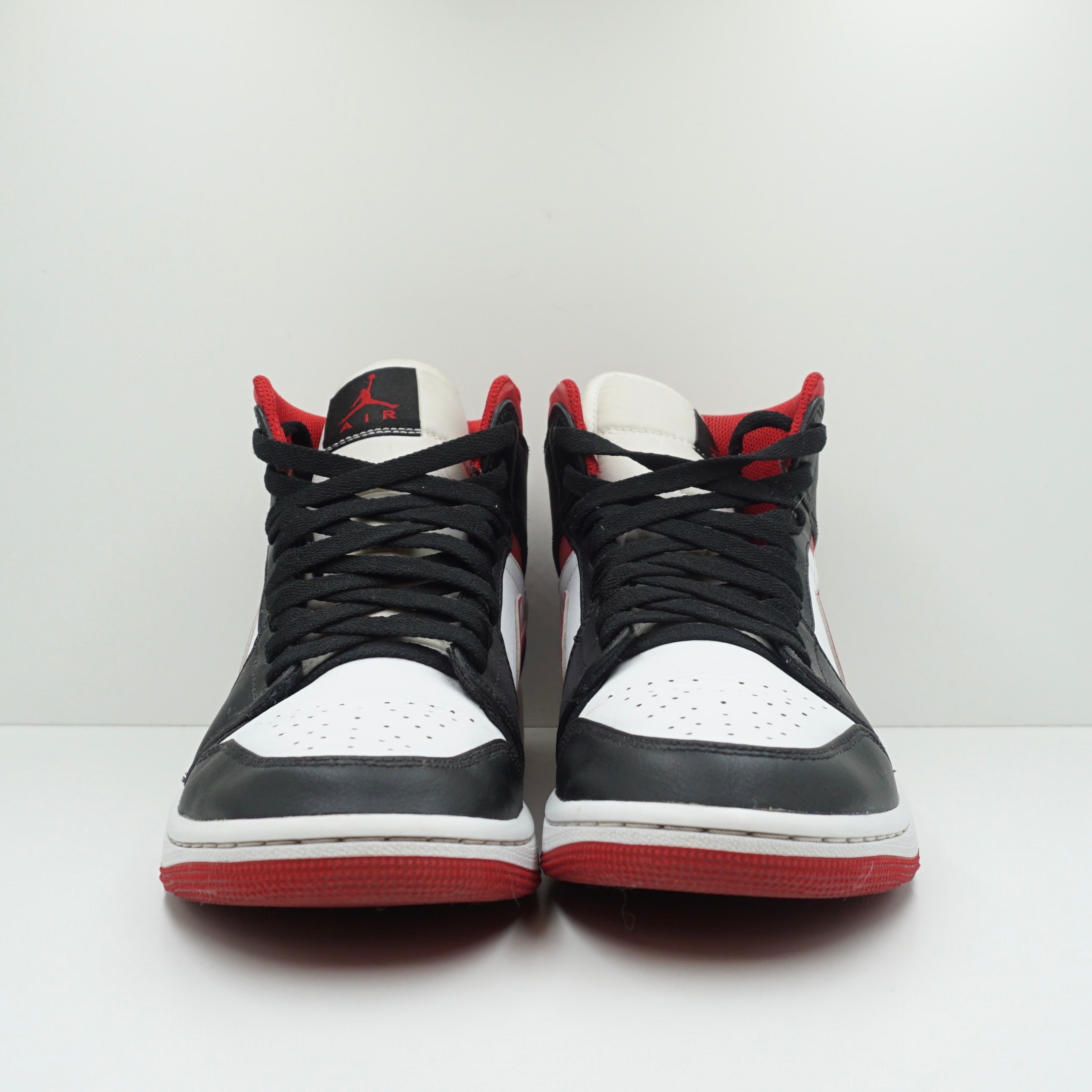 Jordan 1 Mid Gym Red Black White (2021)