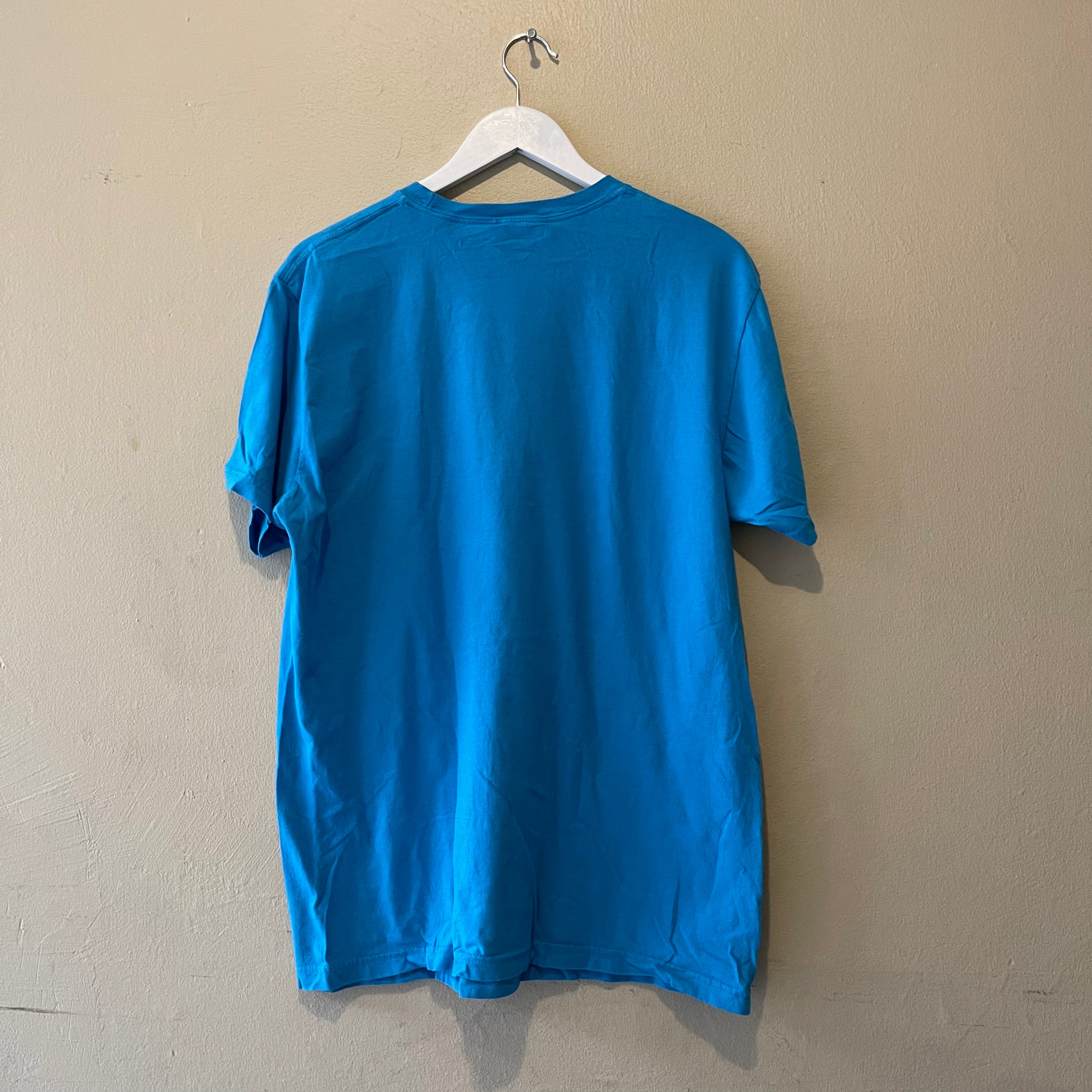 Jimi Hendrix Purple Haze Blue Tshirt