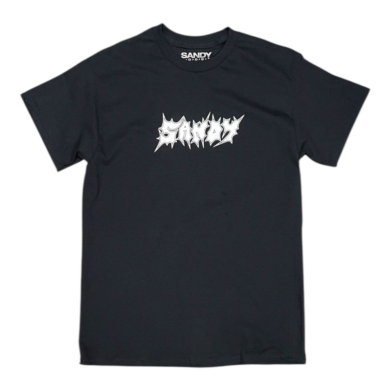 Sandy Goods Spike Black White Tshirt