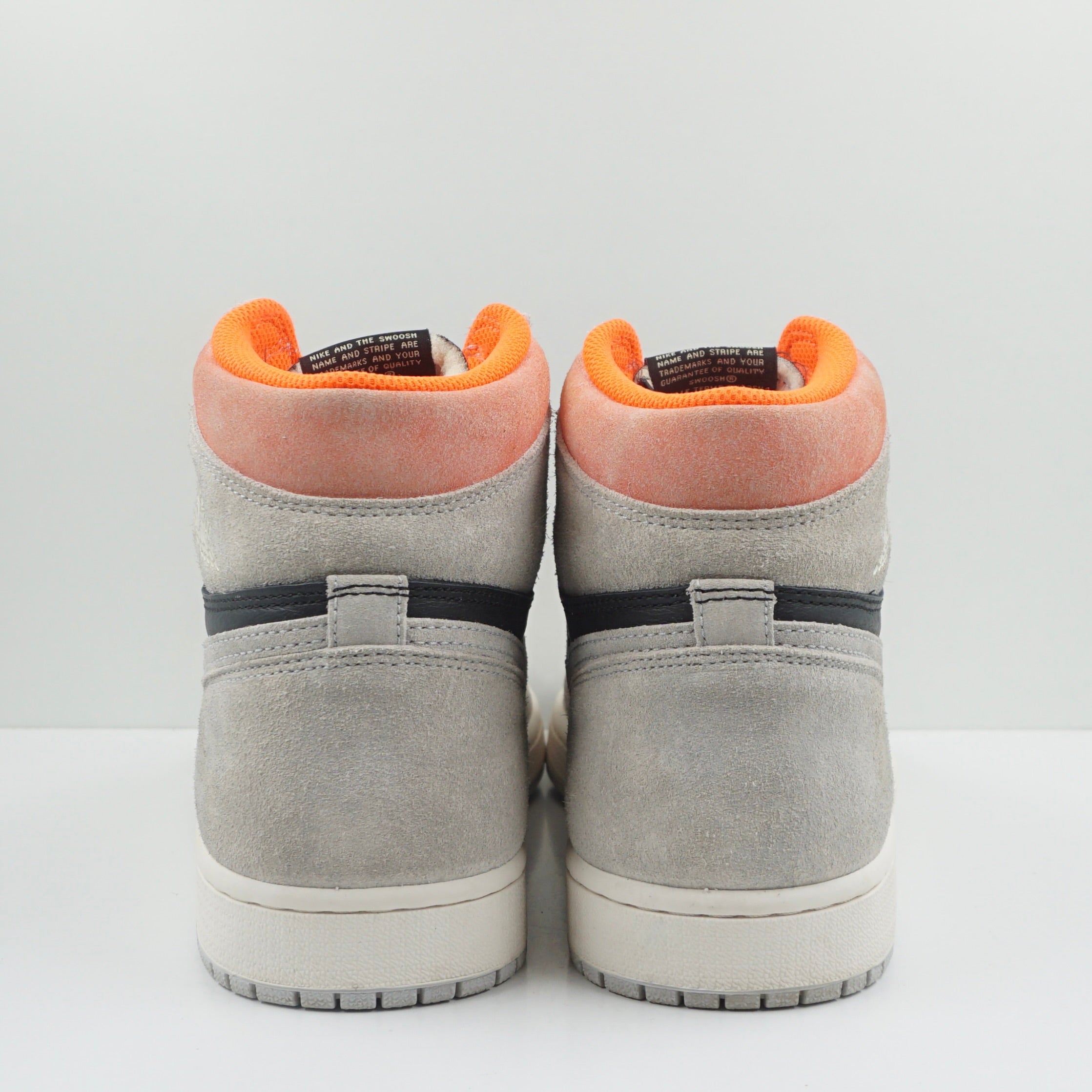 Jordan 1 Retro High Neutral Grey Hyper Crimson