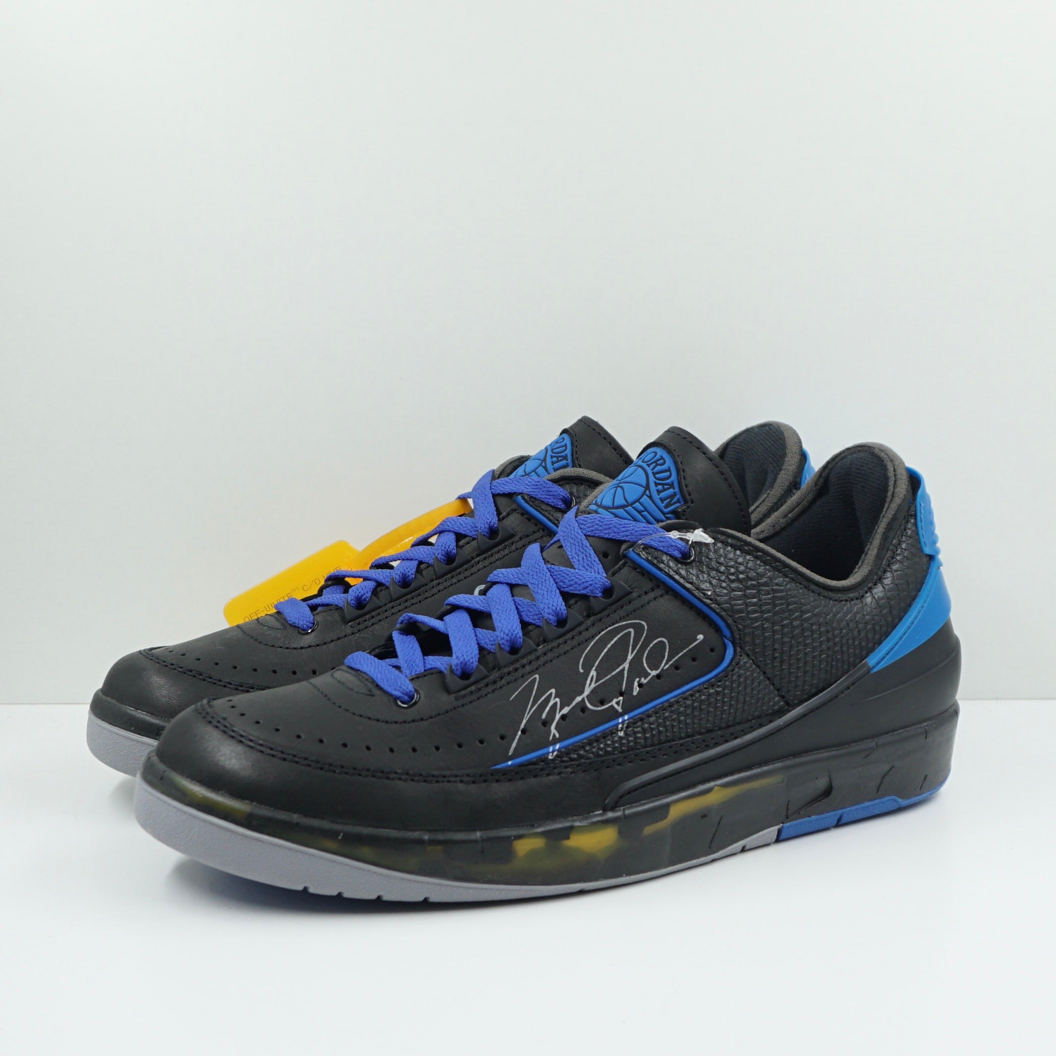 Jordan 2 Retro Low SP Off-White Black Blue