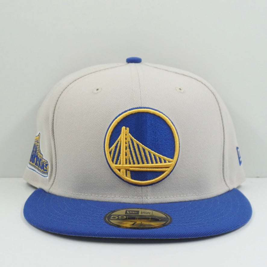 New Era Golden State Warriors Fitted Beige Cap