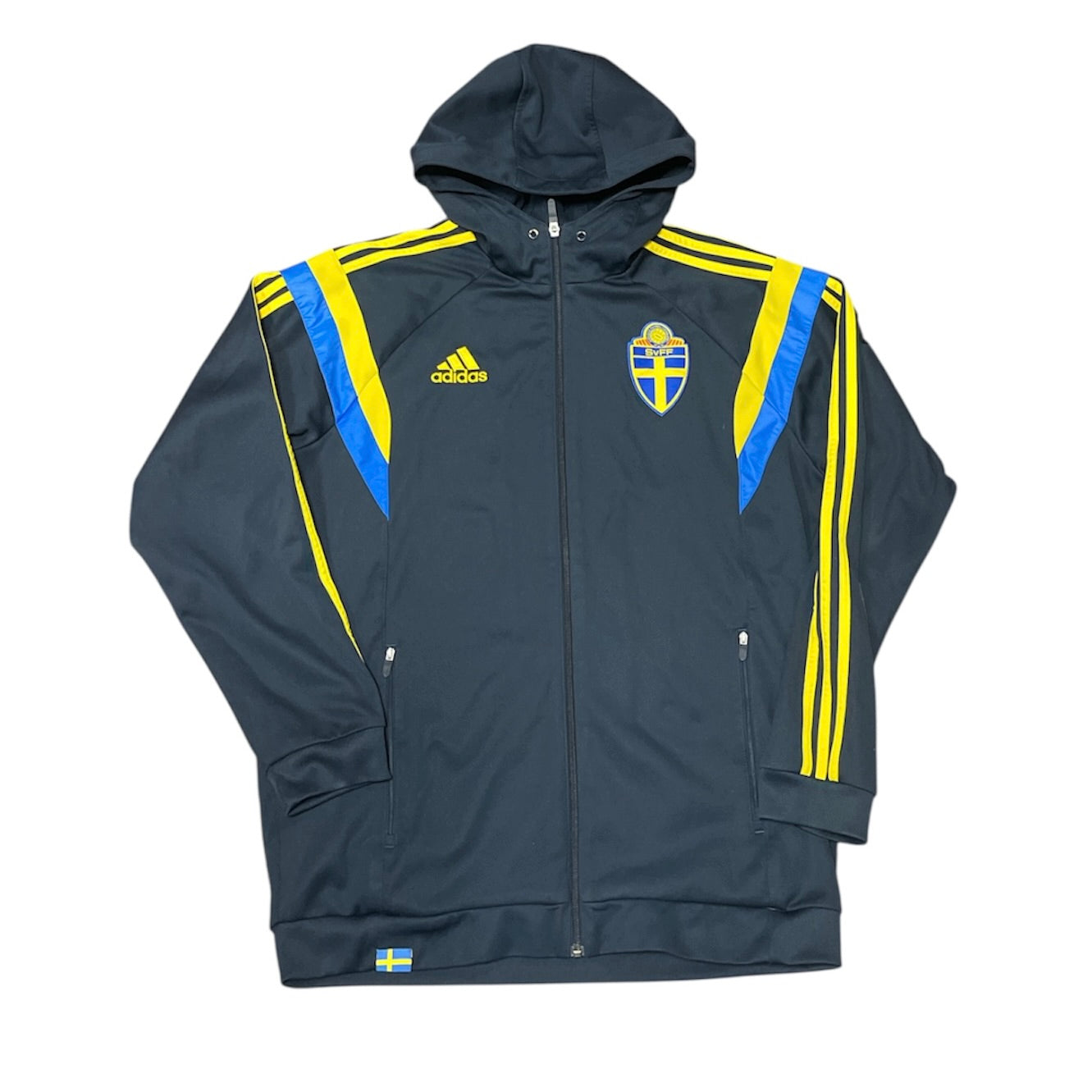 Adidas Sweden 2013/2014 Full Zip Football Track Top