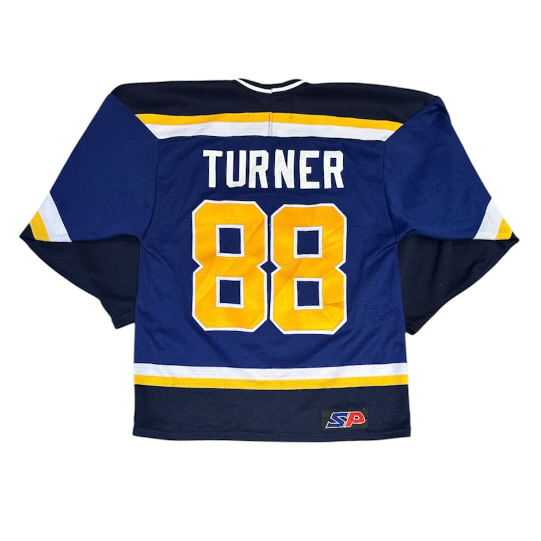 SP Fresno Falcons Voyageur Turner #88 Hockey Jersey
