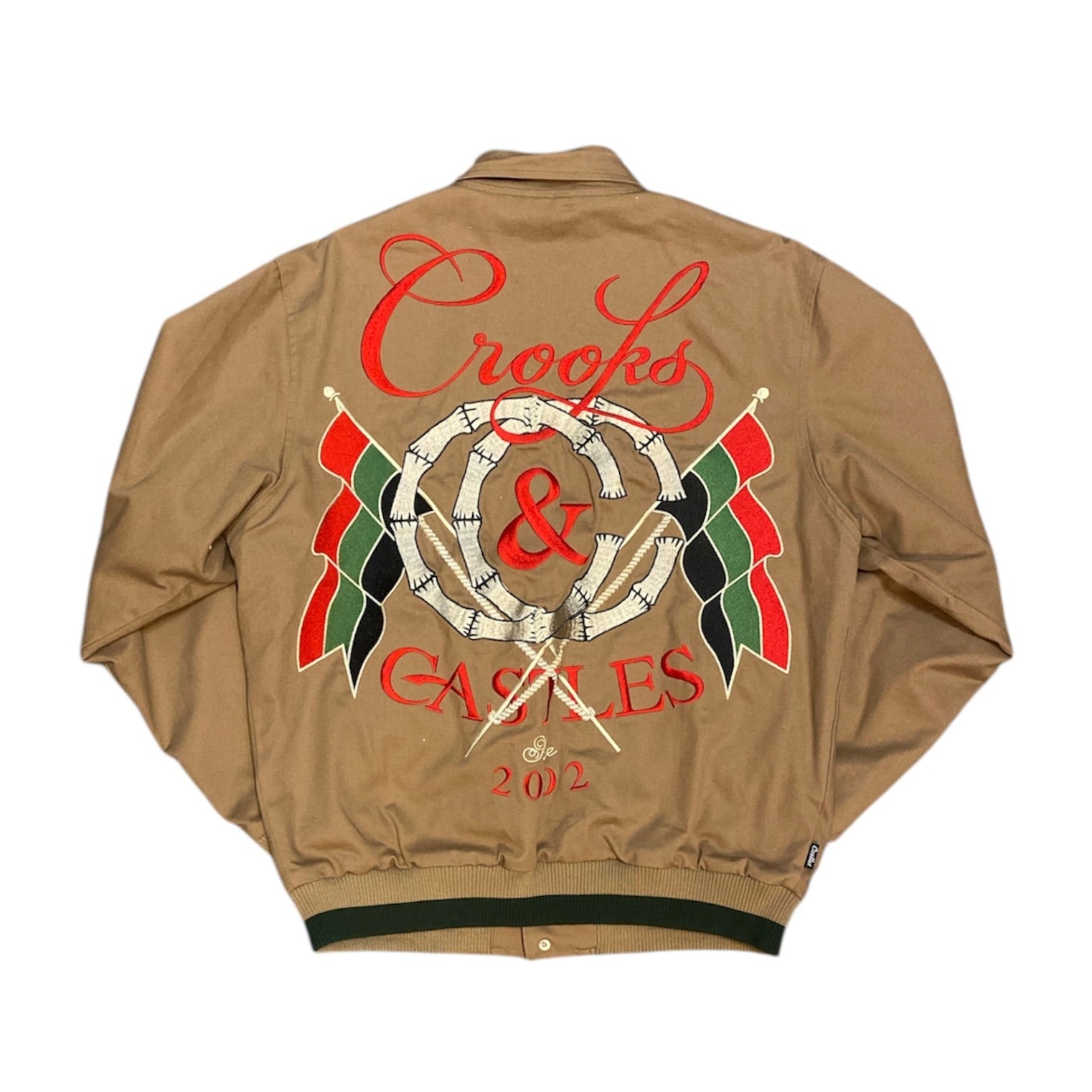 Crooks and Castles Brown Coach Jacket