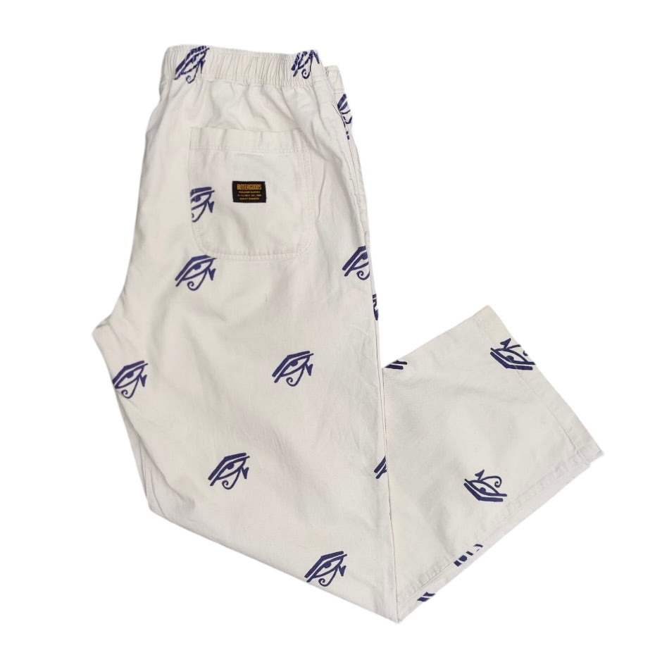 Butter Goods Beige Navy Surf Pants
