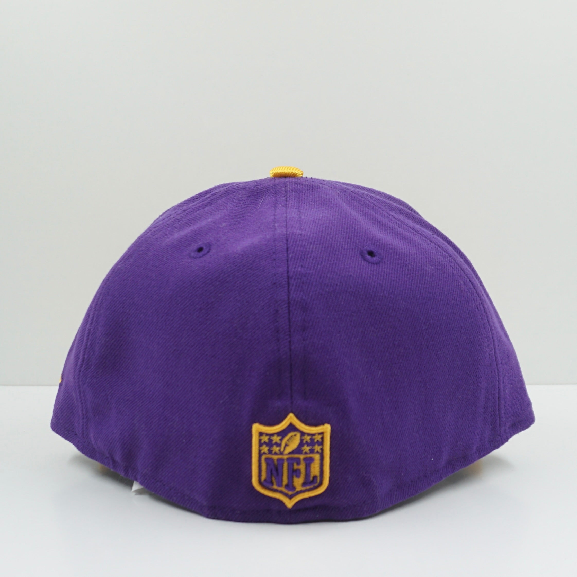 New Era Minnesota Vikings Purple Gold Fitted Cap