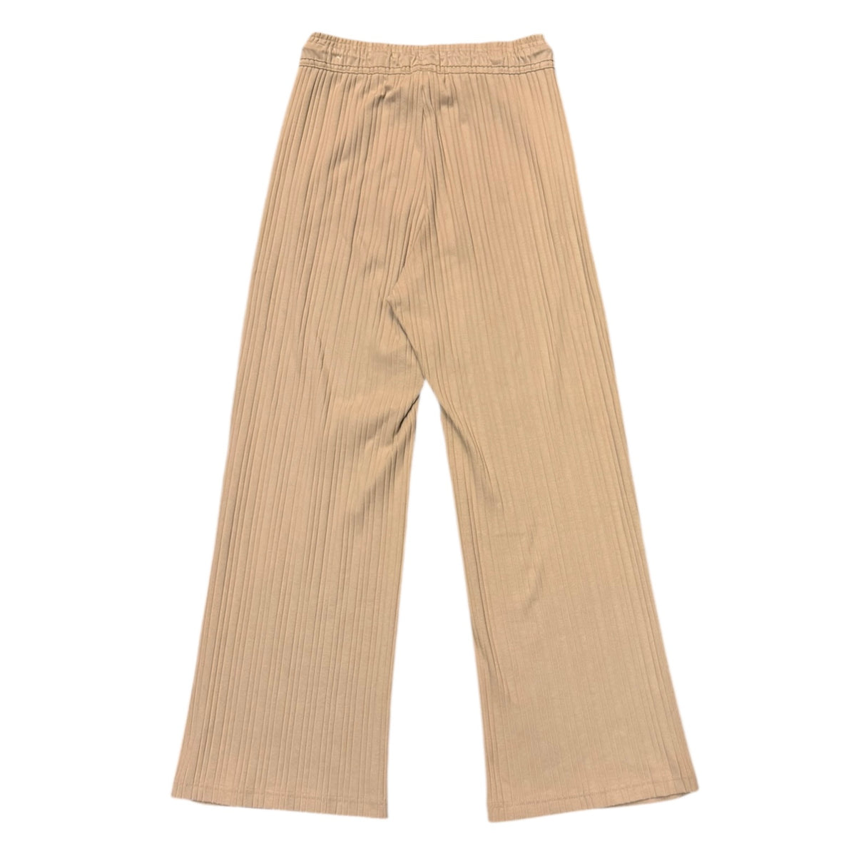 Nike Ribbed Wide Leg Beige Pants (W)