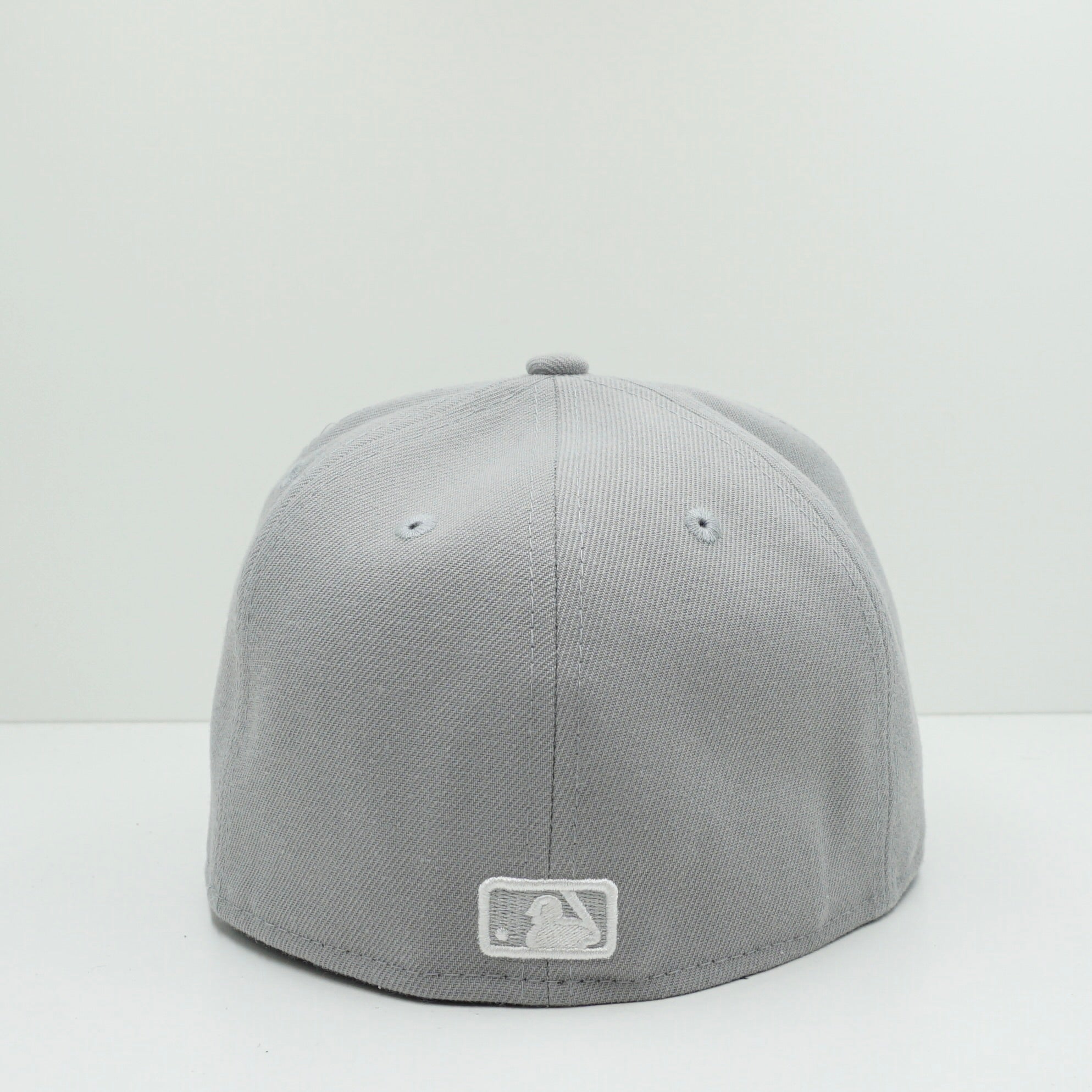 New Era LA Dodgers Grey/White Fitted Cap