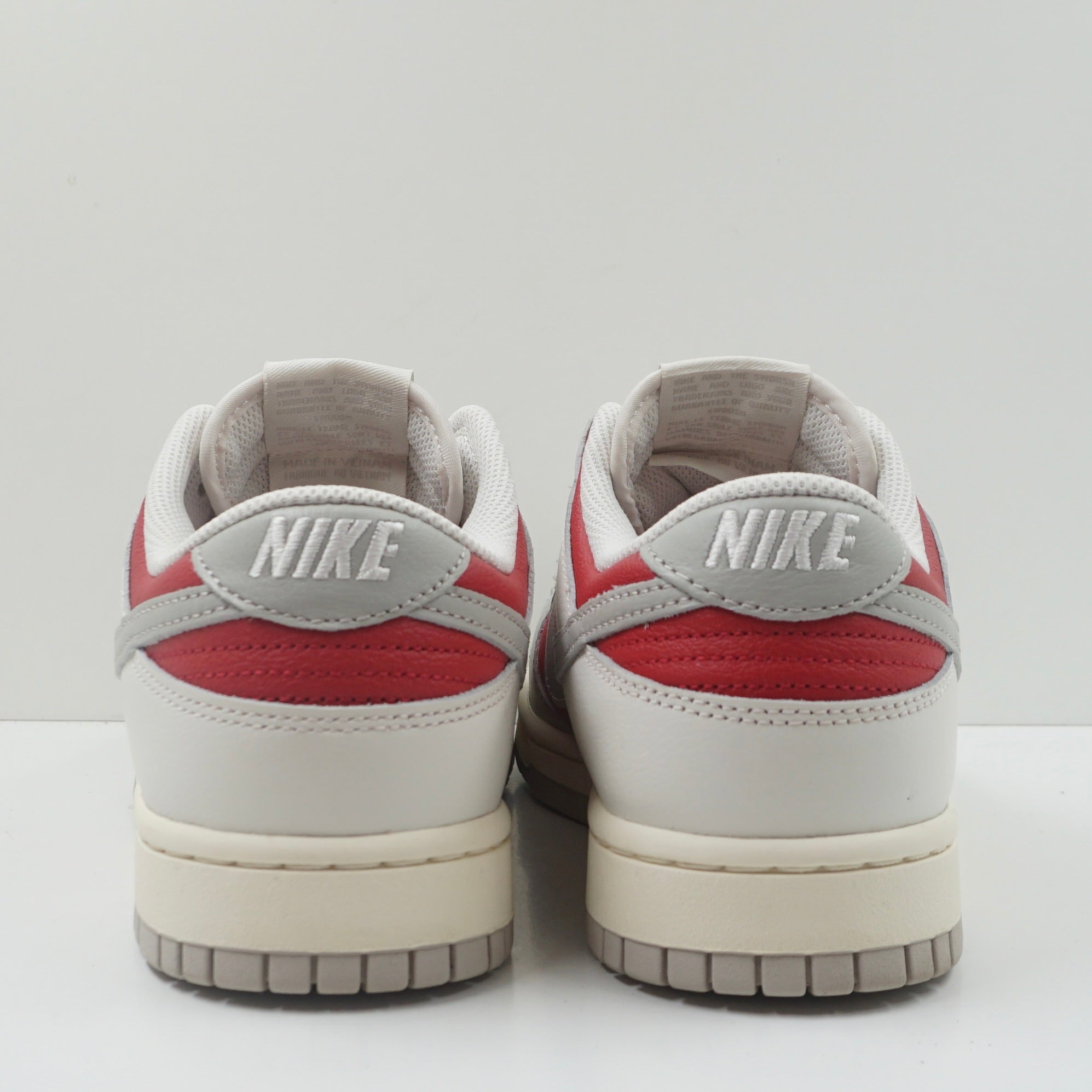 Nike Dunk Low Light Iron Ore Gym Red