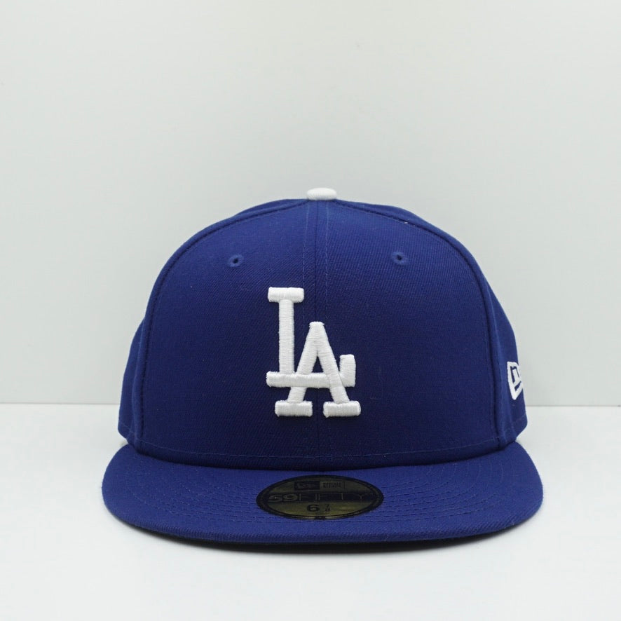 New Era LA Dodgers Blue/White Fitted Cap