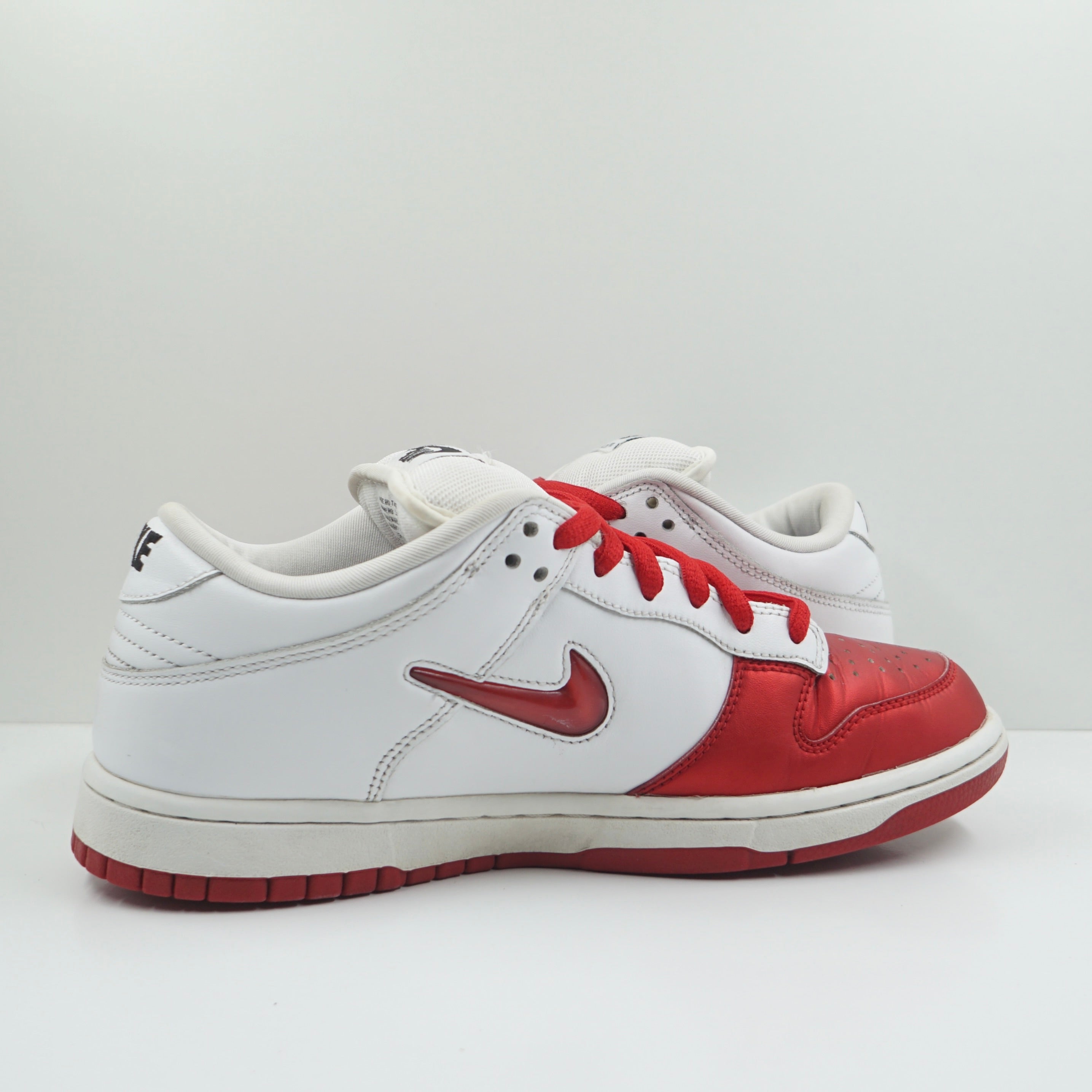 Nike SB Dunk Low Supreme Jewel Swoosh Red