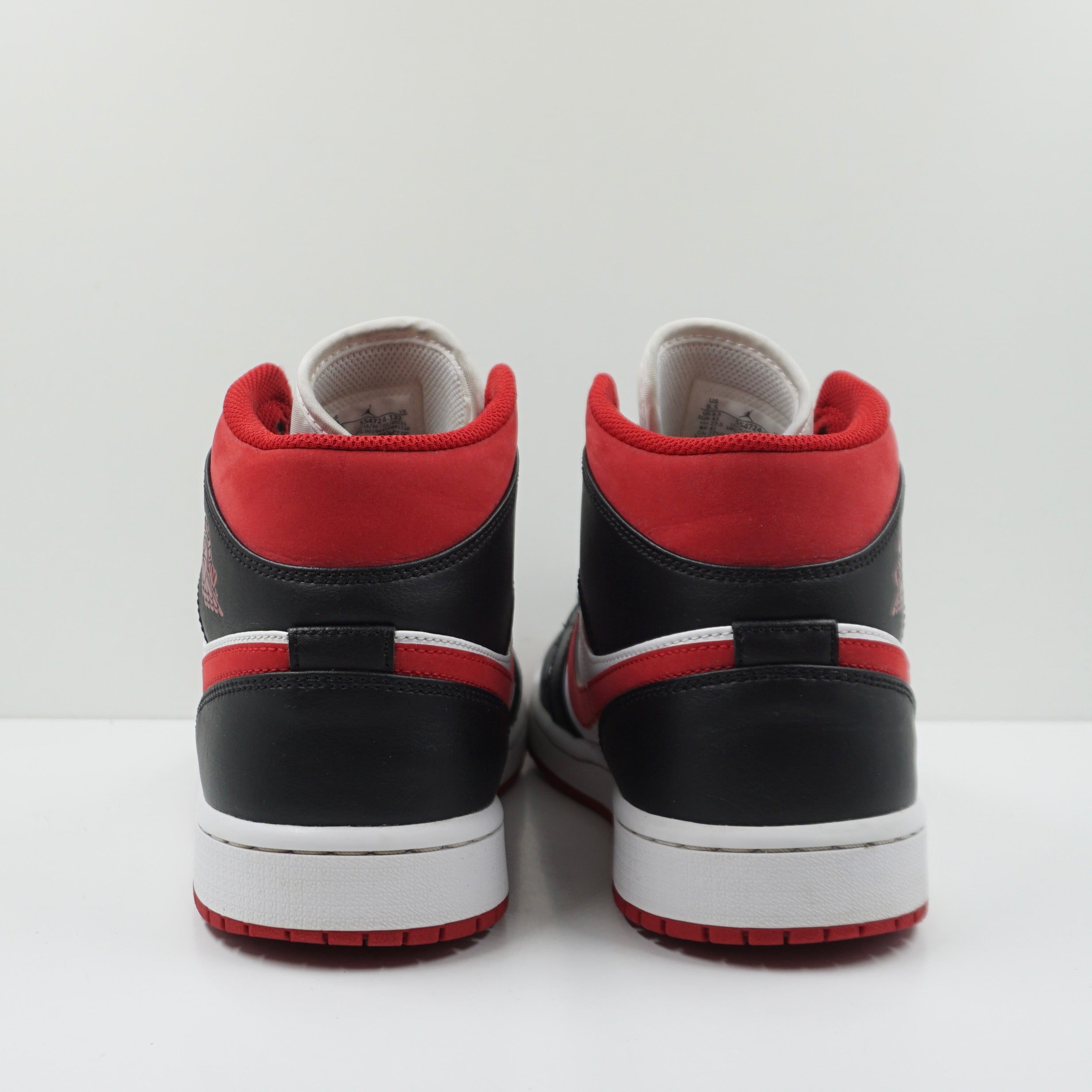 Jordan 1 Mid Gym Red Black White (2021)