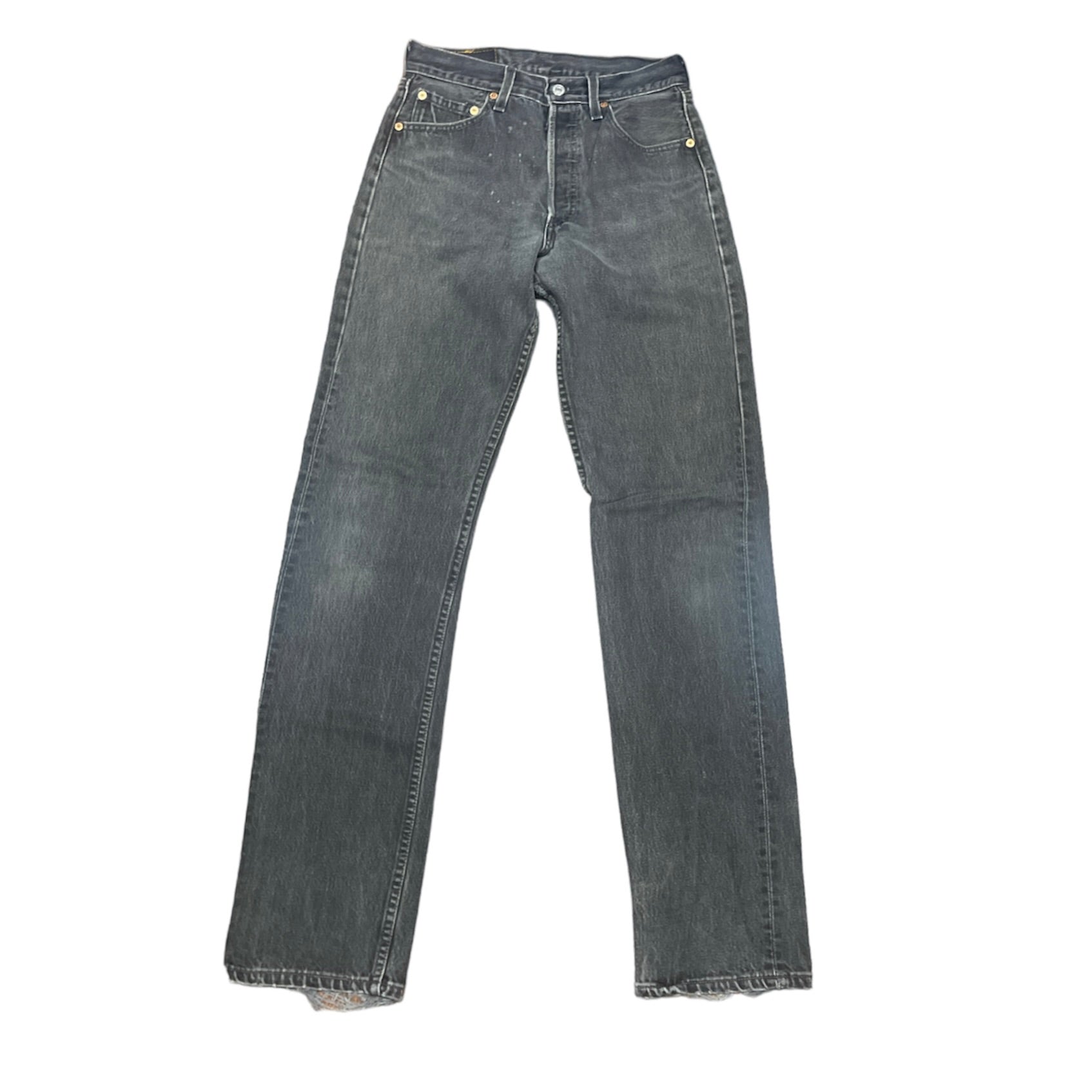 Vintage Levis 501 Black/Grey Jeans (W29/L36)
