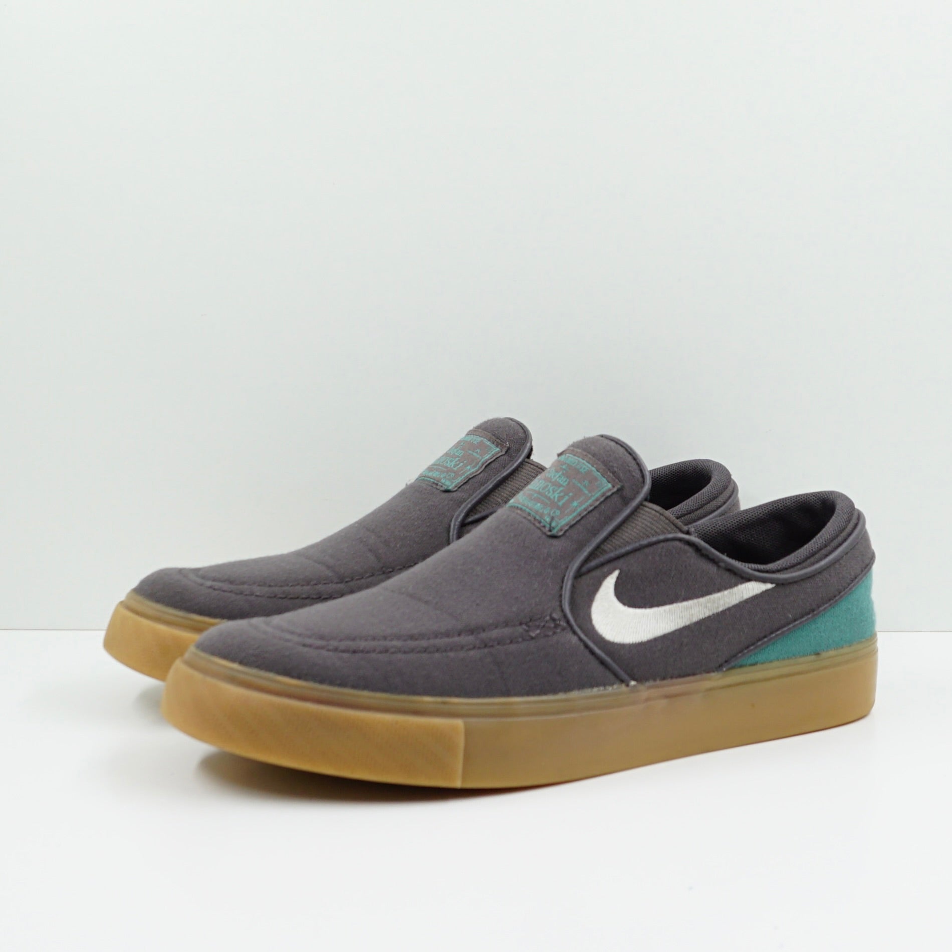 Nike SB Stefan Janoski Canvas Slip Grey Teal (GS)