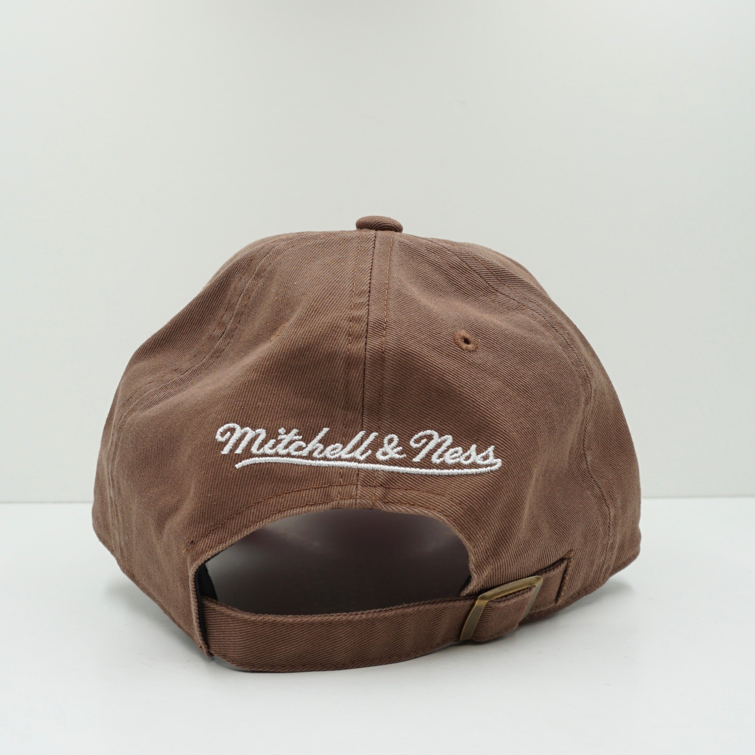 Mitchell & Ness Los Angeles Brown Pink Adjustable Cap