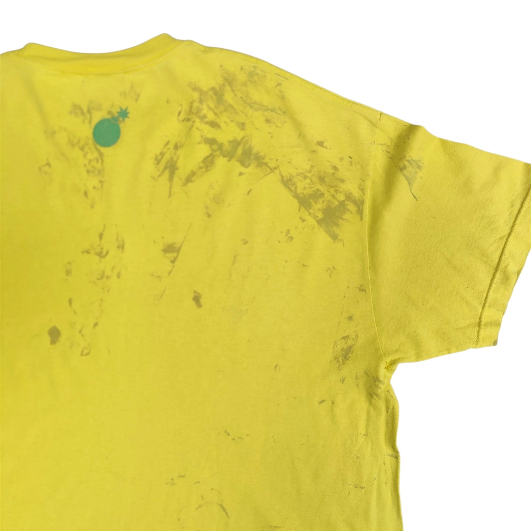 The Hundreds Lizard Paint Yellow Tshirt