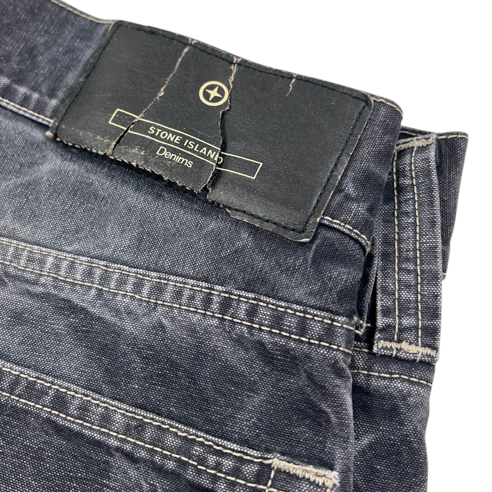 Vintage Stone Island SS07 Washed Black Jeans
