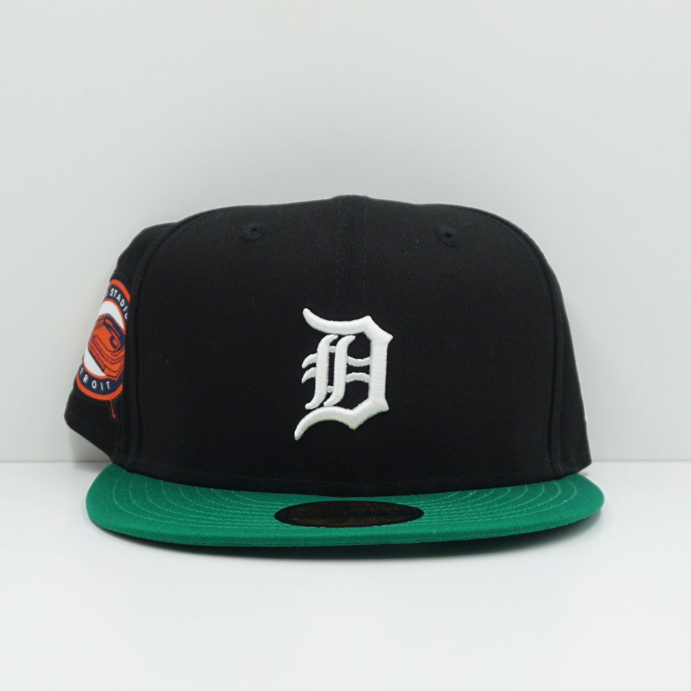 New Era Detroit Tigers Black/Green Fitted Cap