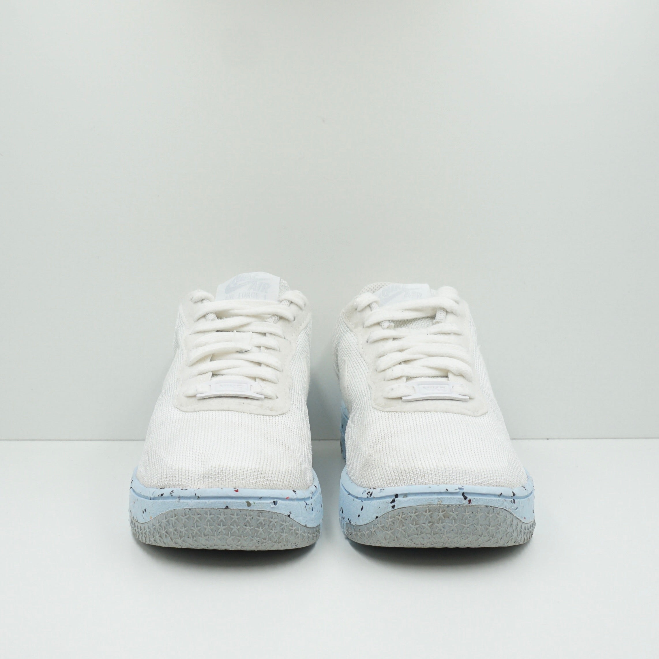 Nike Air Force 1 Low Crater Flyknit White Ice Blue (W)