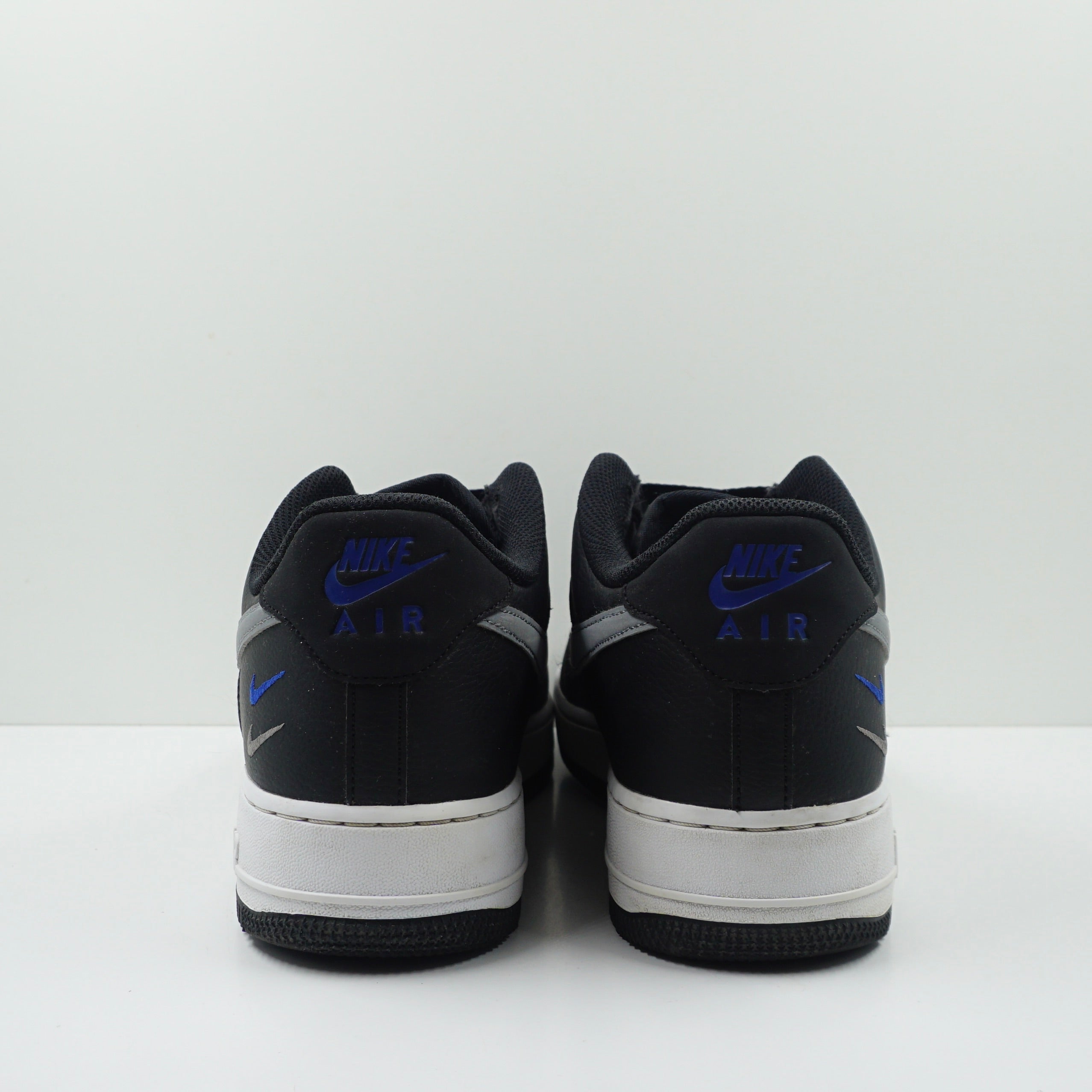 Nike Air Force 1 '07 Double Swoosh Black Racer Blue