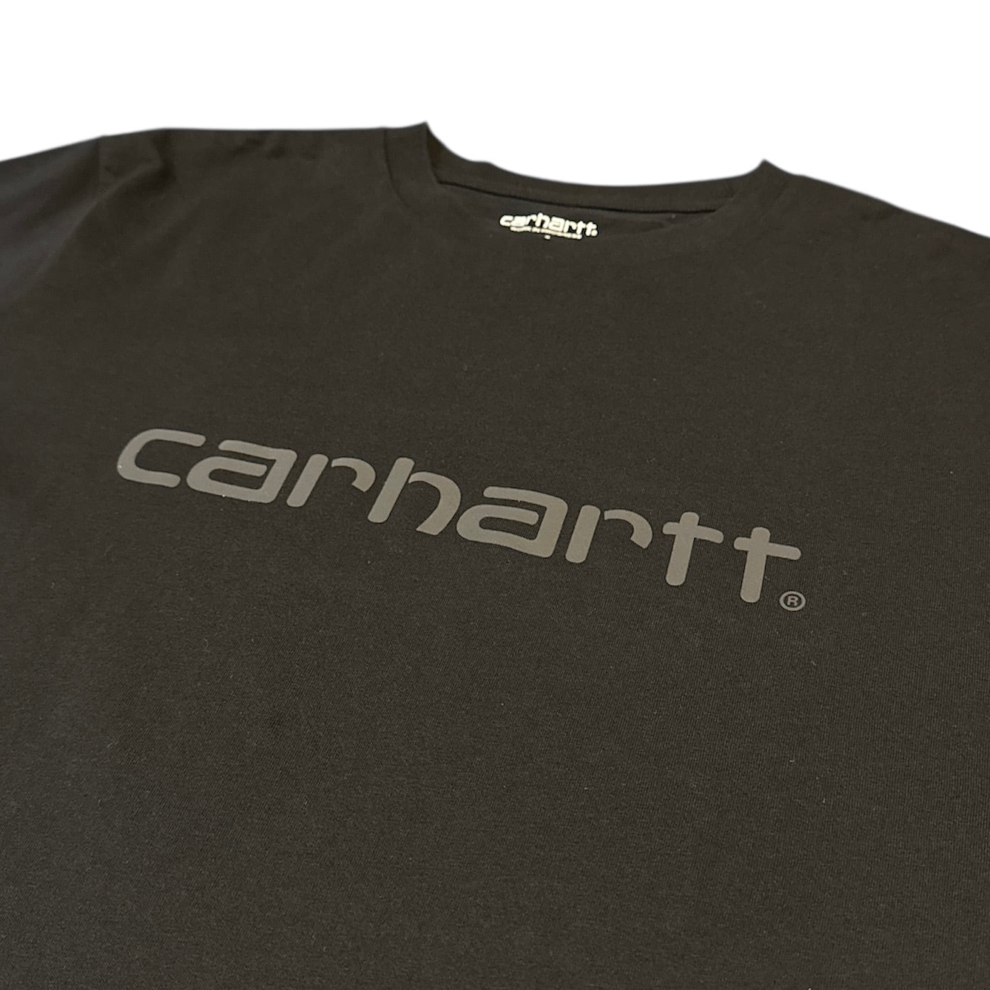 Carhartt Script Black Reflex Logo Tshirt