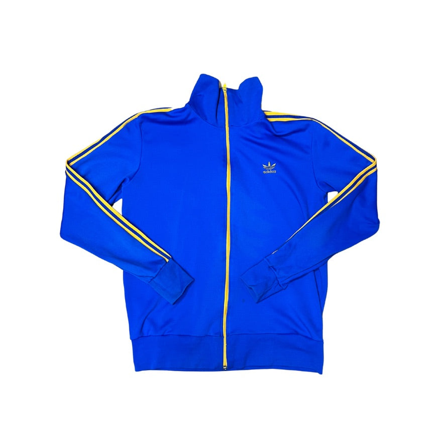 Adidas blue yellow jacket online