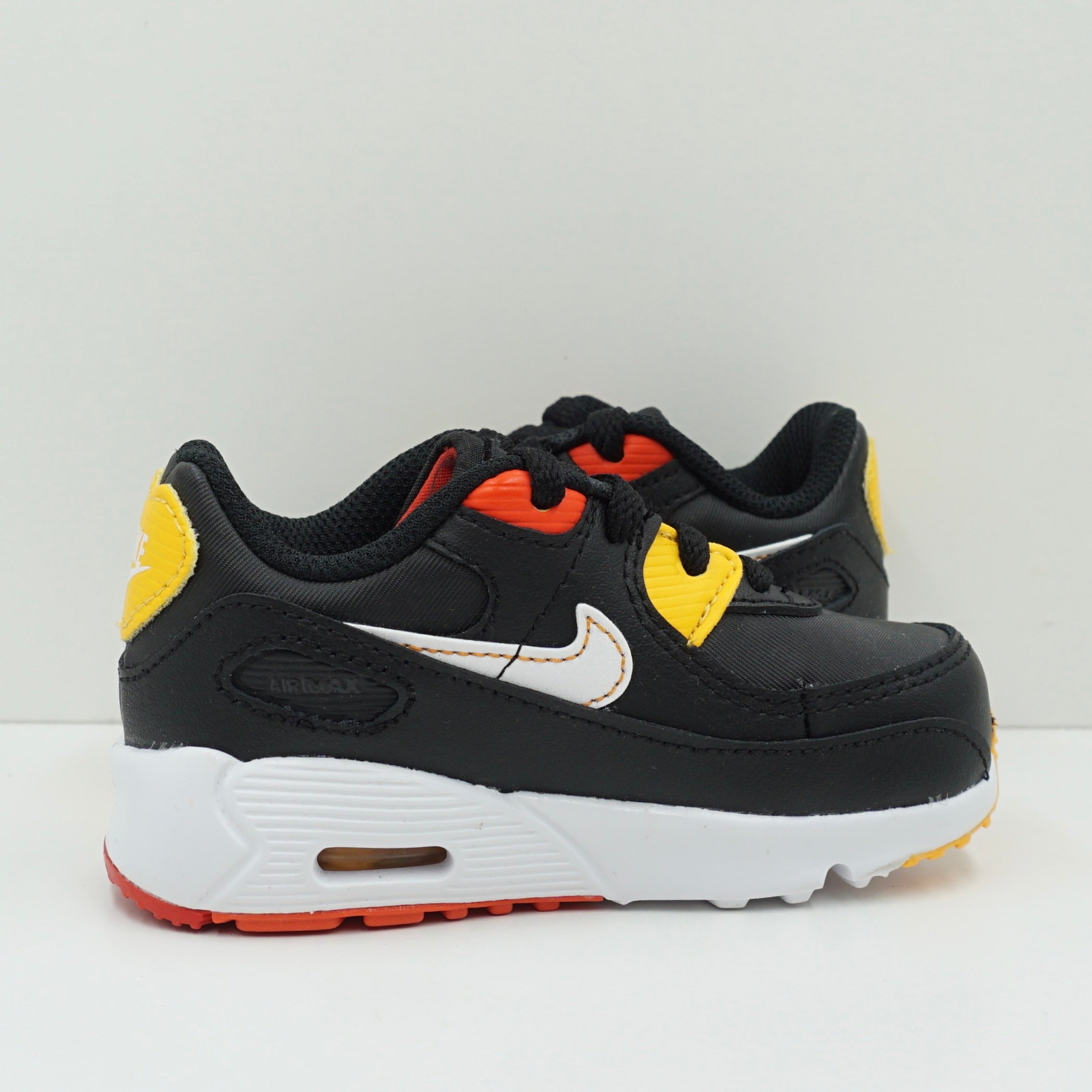 Nike Air Max 90 Black Yellow Toddler