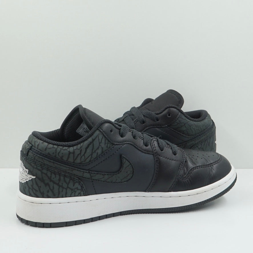 Jordan 1 Low SE Black Elephant (GS)