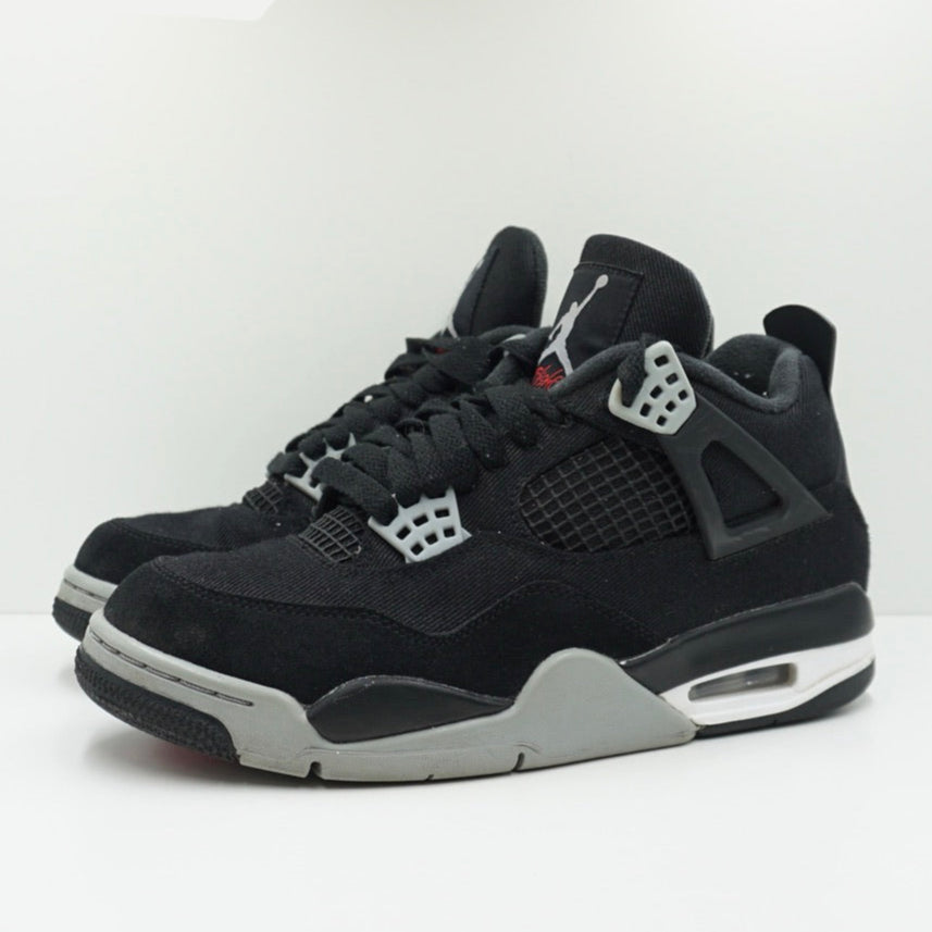 Jordan 4 Retro SE Black Canvas