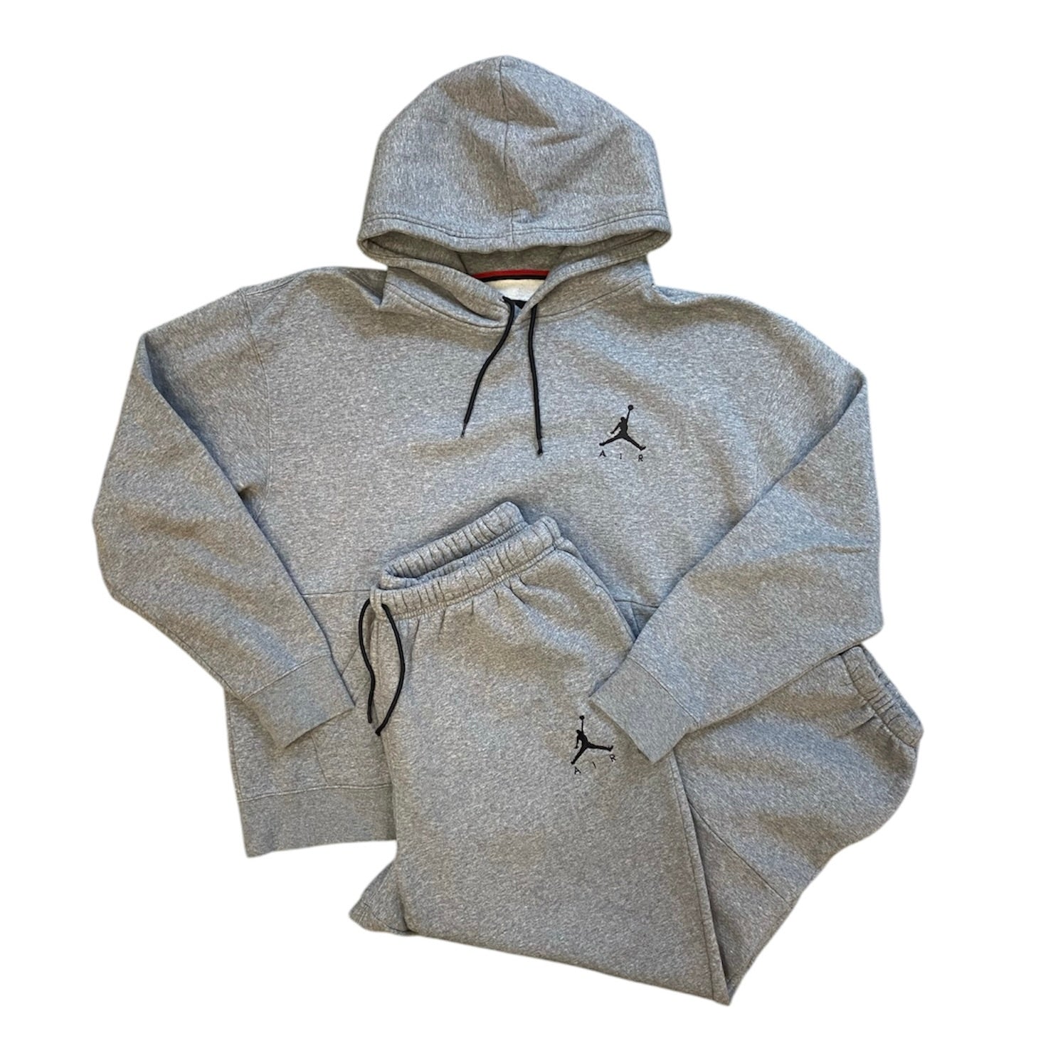 Jordan Tracksuit Grey Hoodie Pants Set