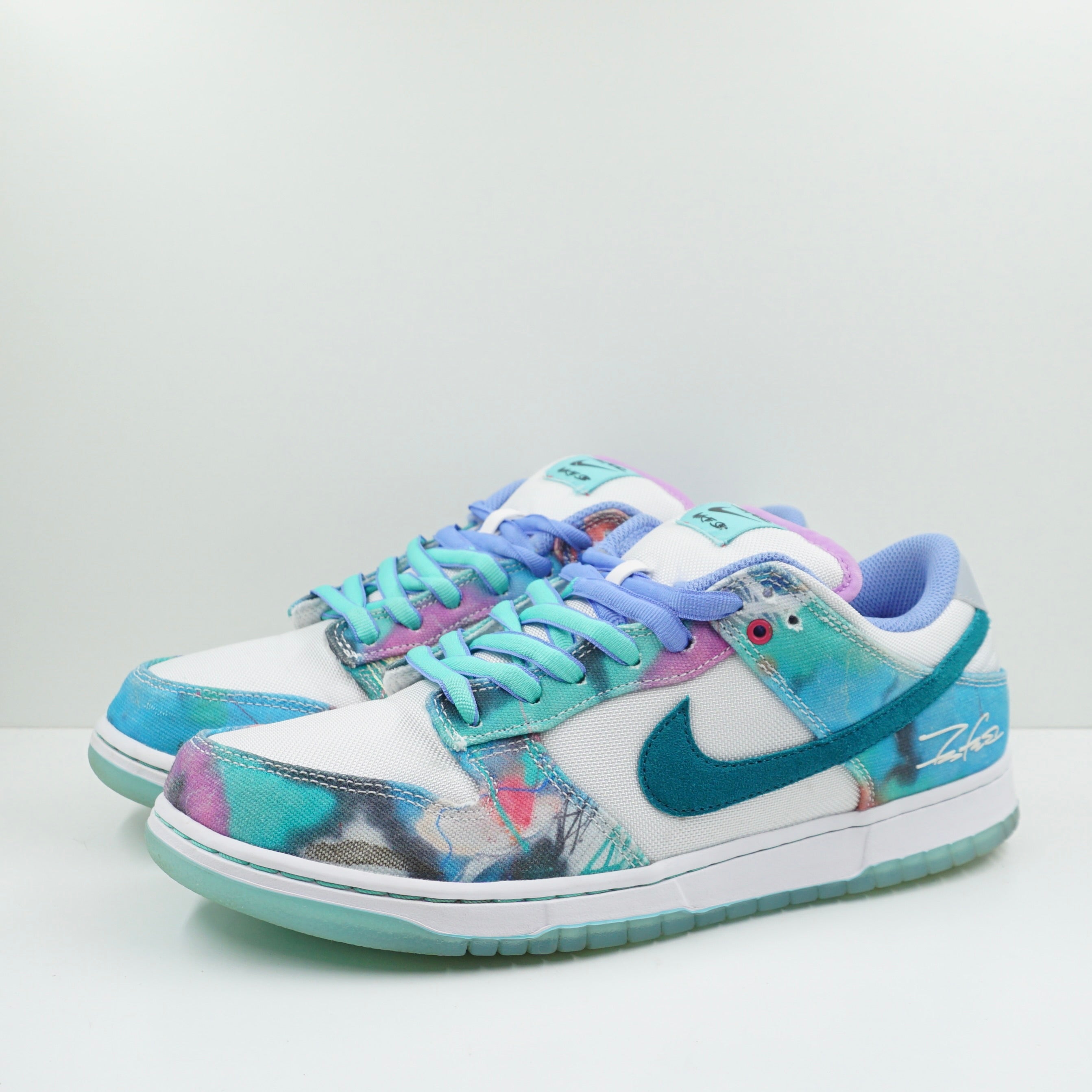 Nike SB Dunk Low Futura Laboratories Bleached Aqua