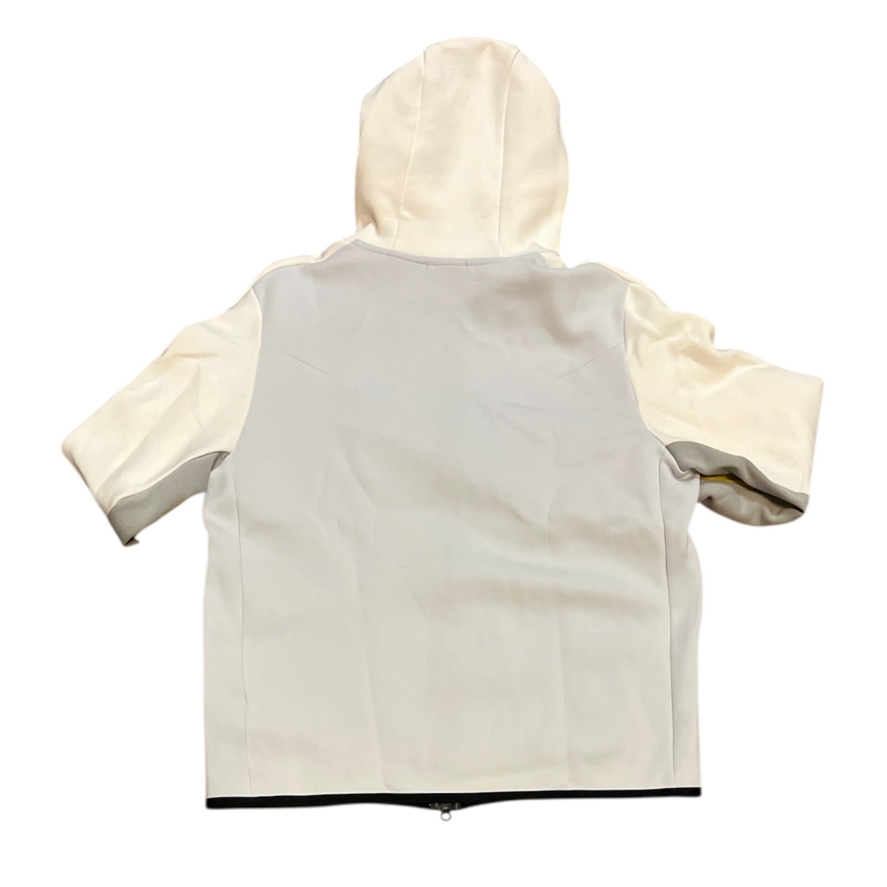 Nike Tech Fleece Full Zip Hoodie & Pants White Yellow Set