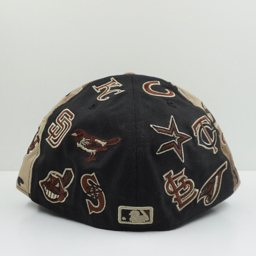 New Era All Star MLB Teams Beige Camo Fitted Cap