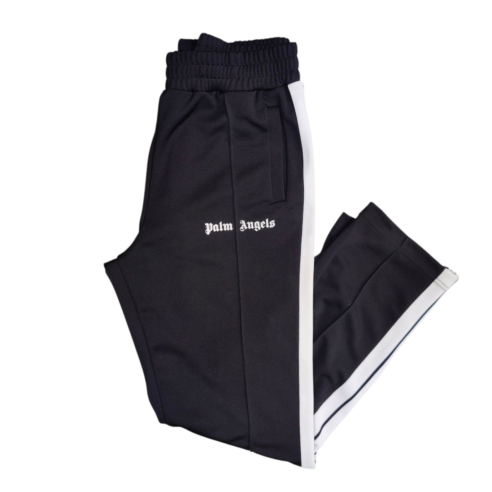 Palm Angels Classic Black White Track Pants
