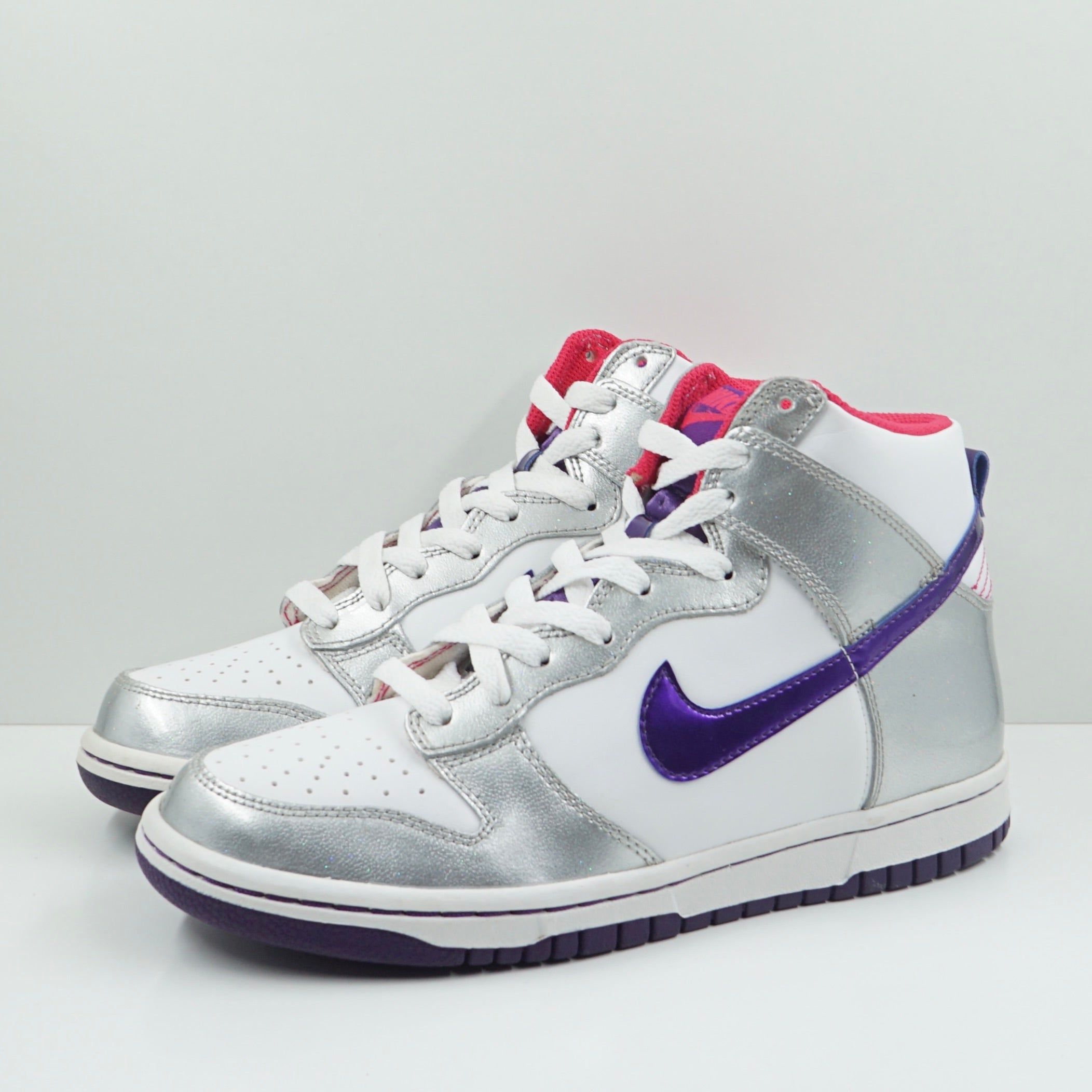 Nike Dunk High Purple Silver White (GS)