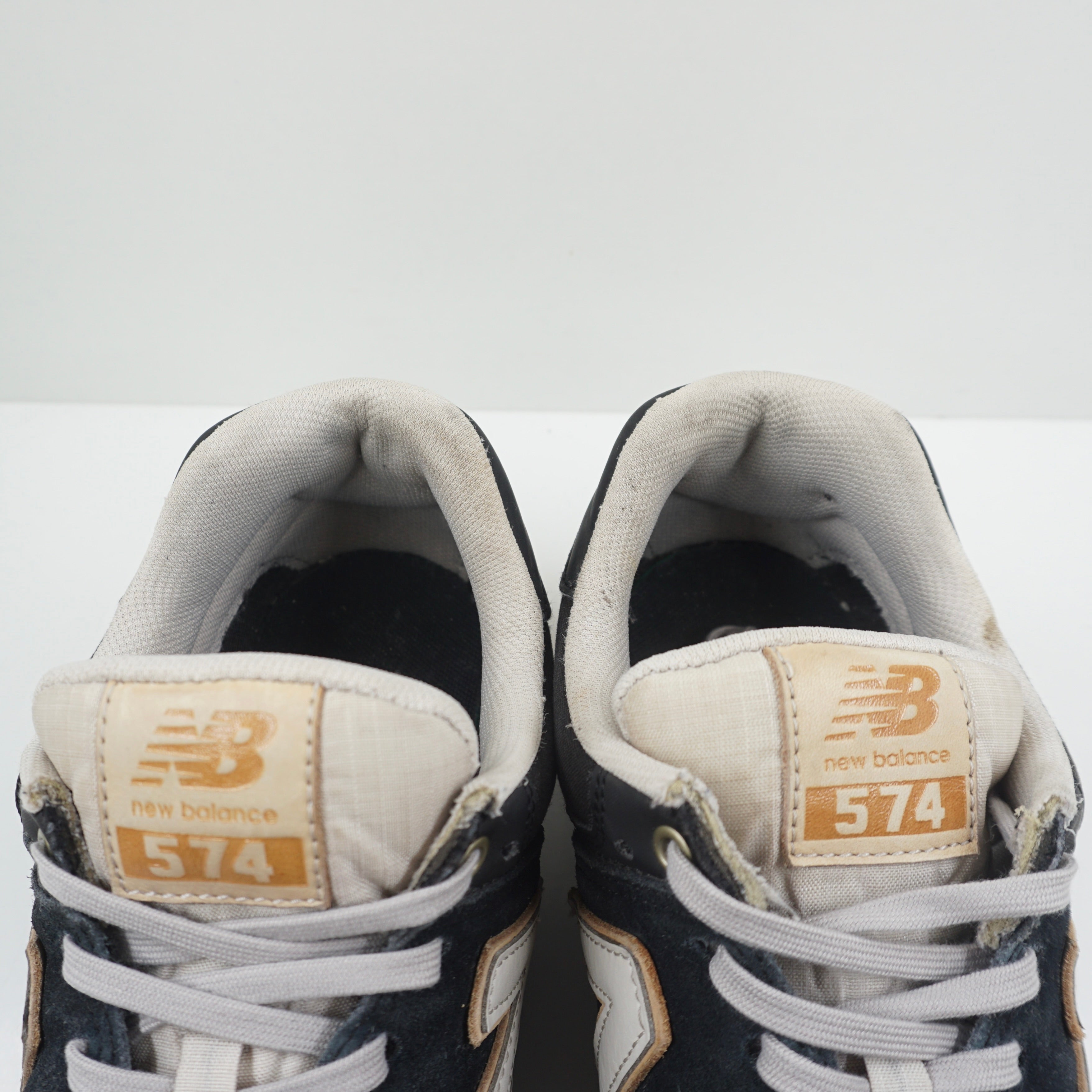 New Balance ML574OUA Black Suede