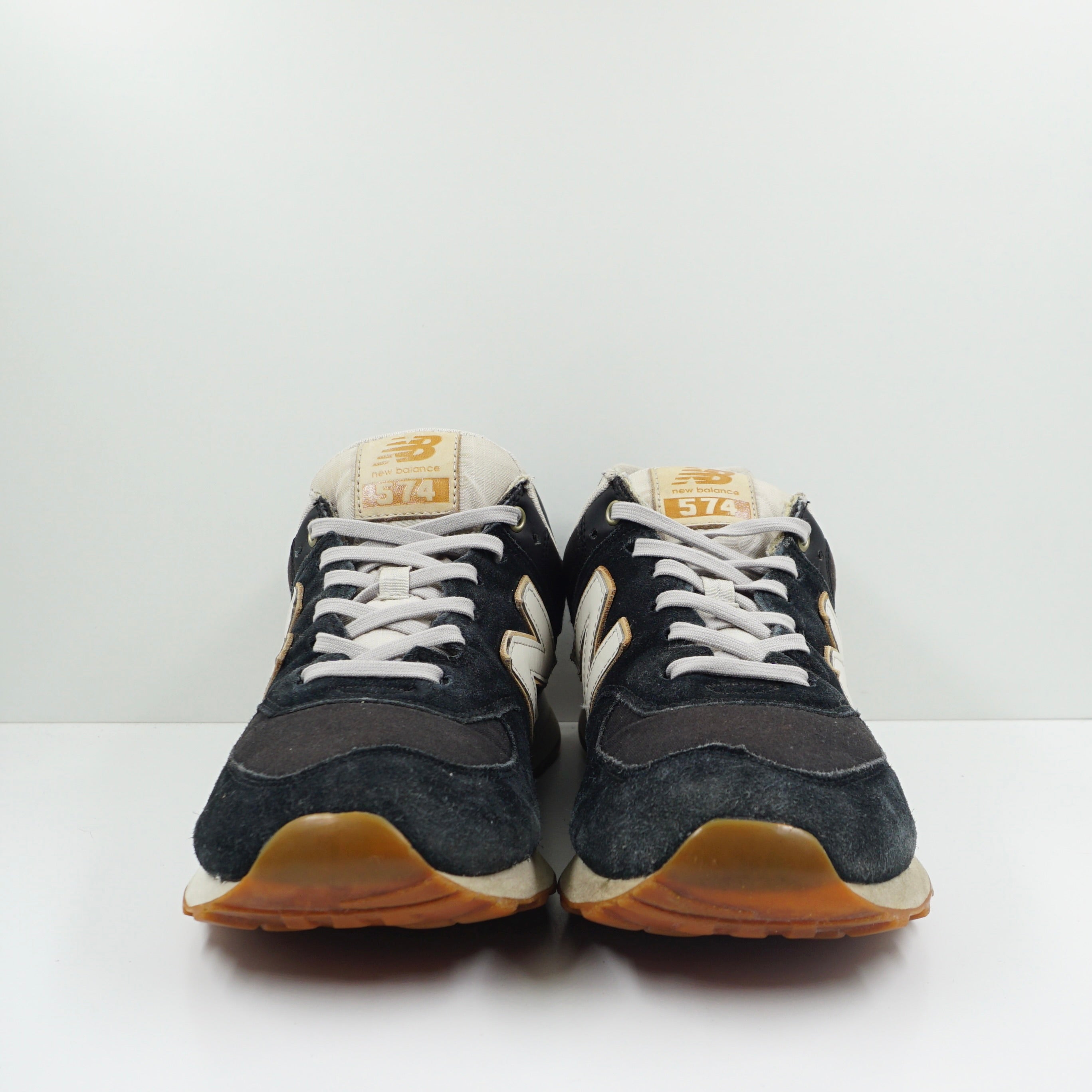 New Balance ML574OUA Black Suede