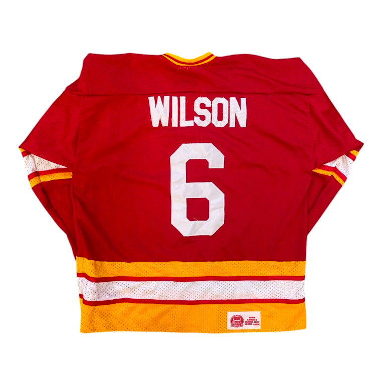 NNHA Flaming F's Wilson #6 Made in USA Hockey Jersey