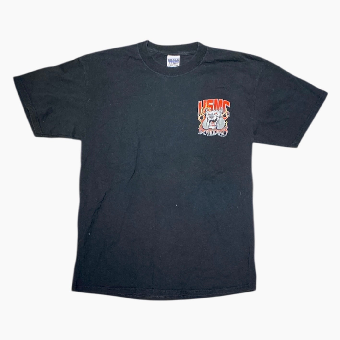 USMC Devil Dogs Black Tshirt