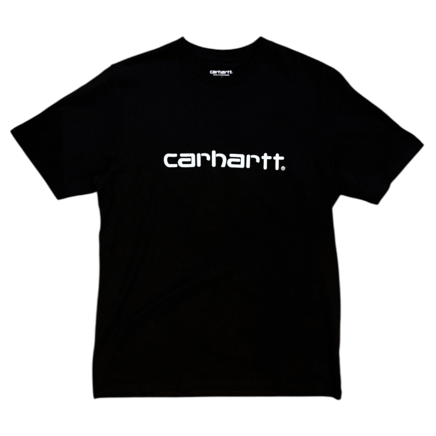 Carhartt Script Black White Tshirt