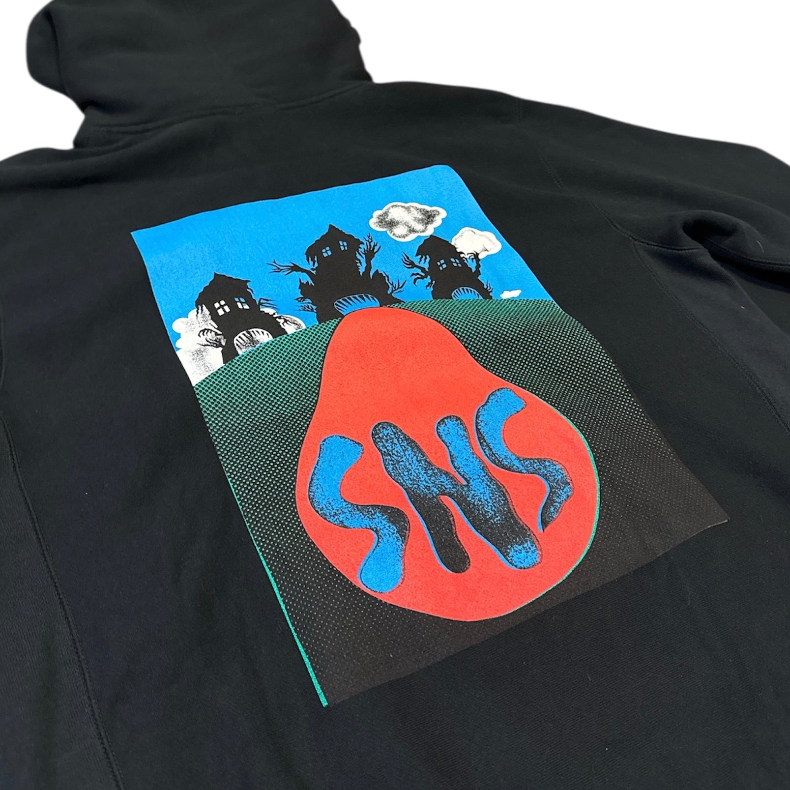 Sneakersnstuff Houses Abow Ground Black Hoodie