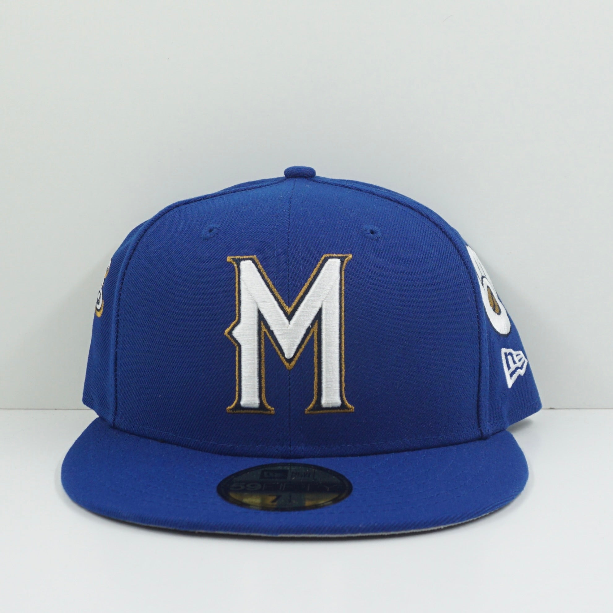 New Era Cooperstown Milwaukee Brewers Multi Logo Fitted Cap