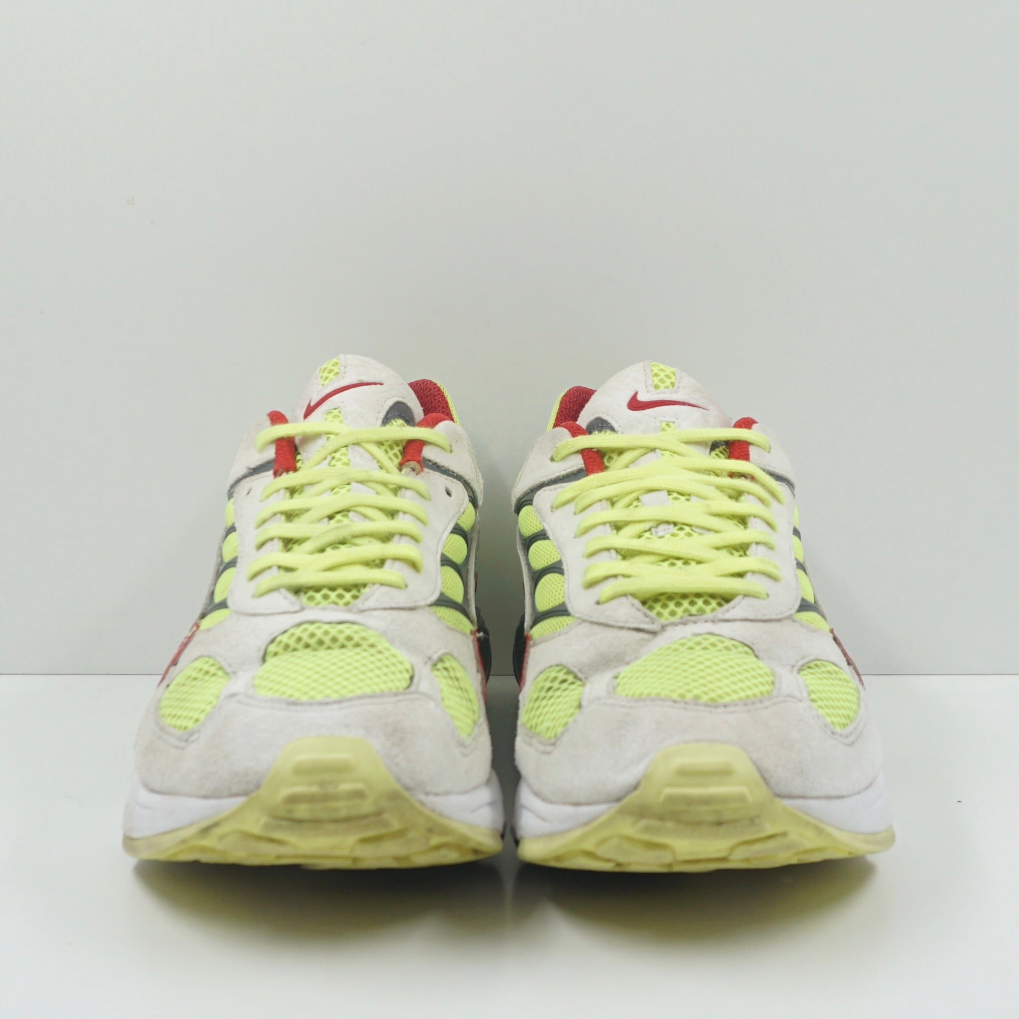 Nike Air Ghost Racer White Atom Red Neon Yellow