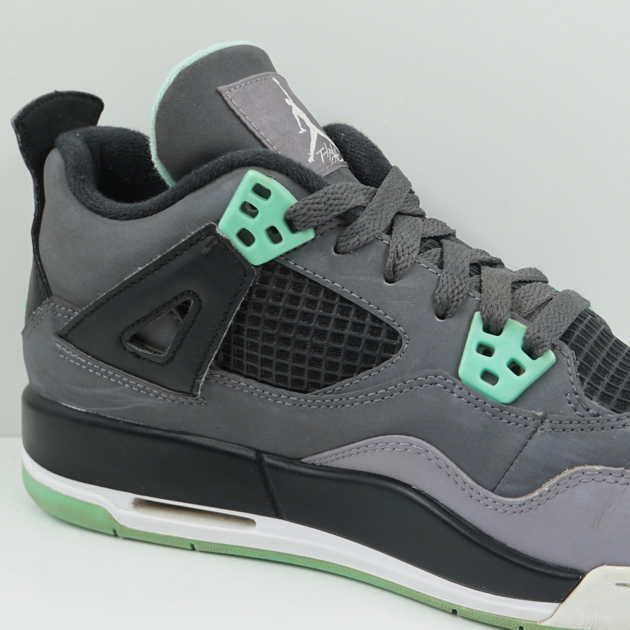 Jordan 4 Retro Green Glow (GS)