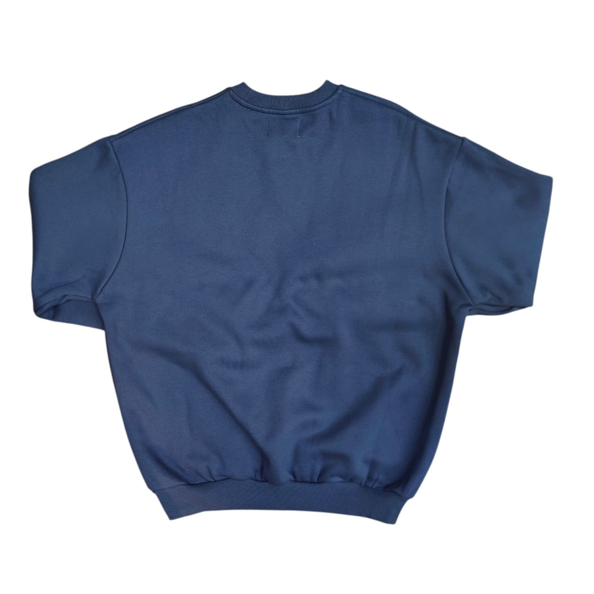 Butter Goods Fleece Applique Denim Blue Sweatshirt