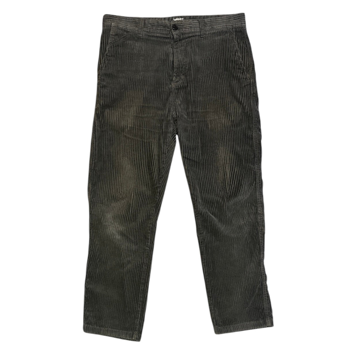 Carhartt WIP Menson Grey Corduroy Pants