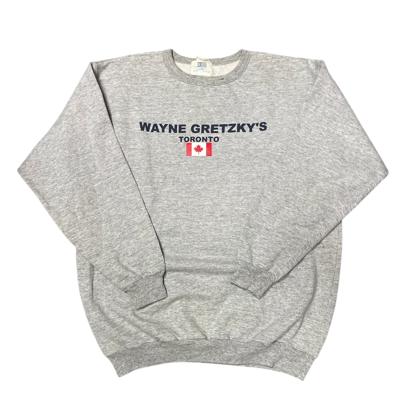 Dub Wayne Gretzky Grey Crewneck