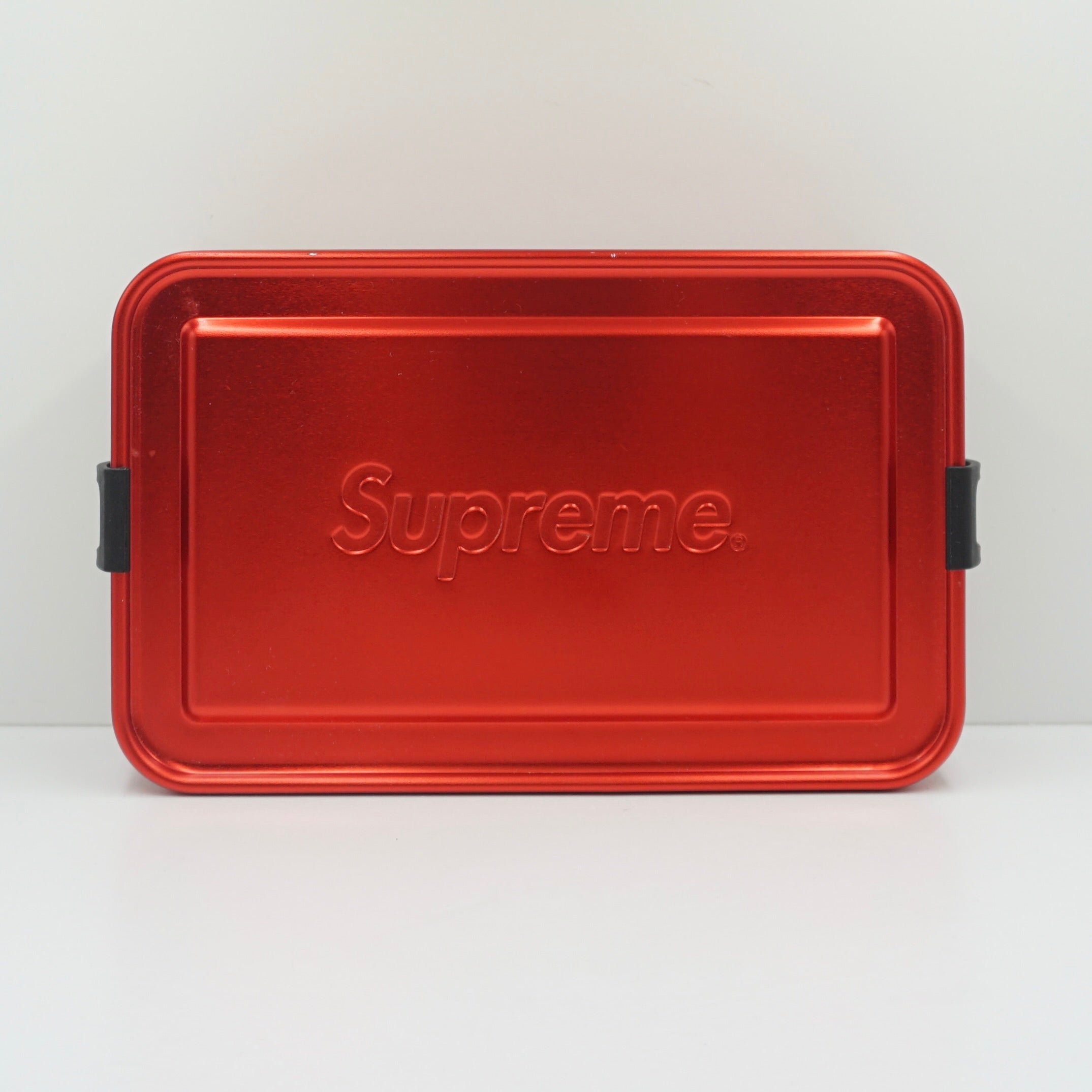 Supreme SS18 SIGG Large Metal Box Plus Red